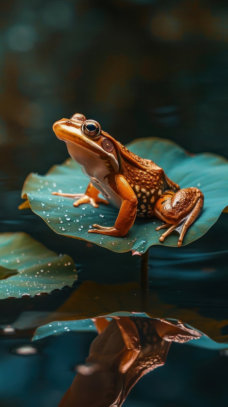 Frog iPhone Wallpaper Image. Free