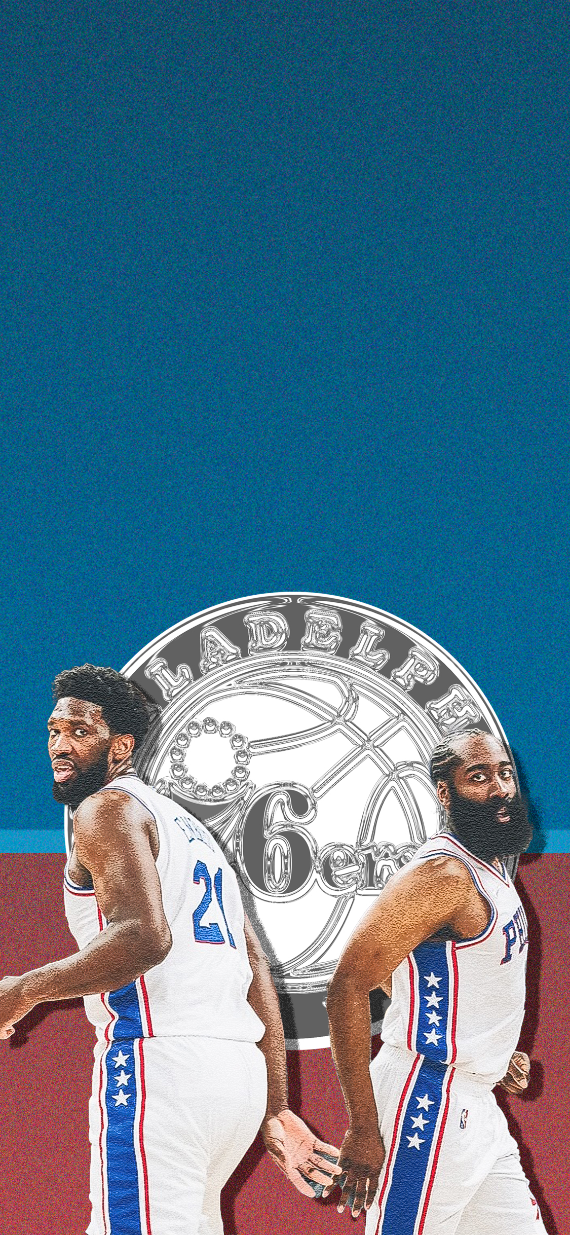 Joel Embiid x James Harden iPhone X