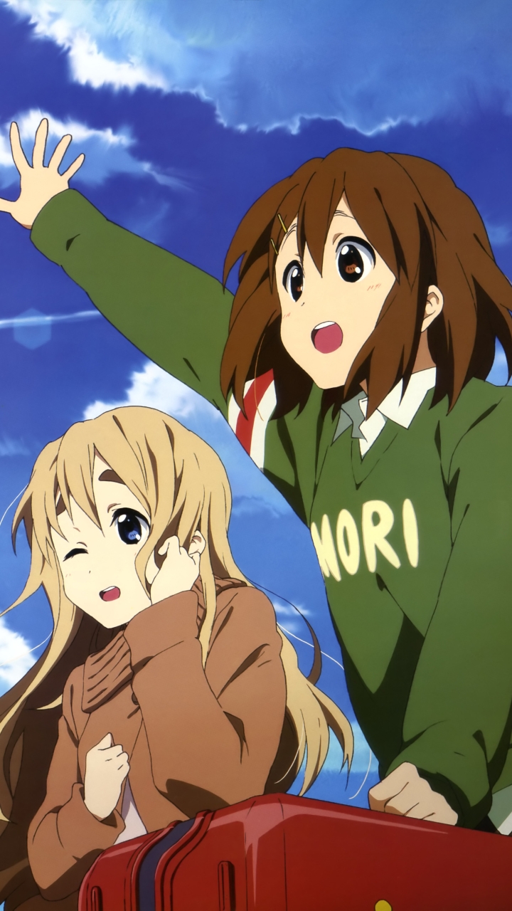 Yui Hirasawa Phone Wallpaper