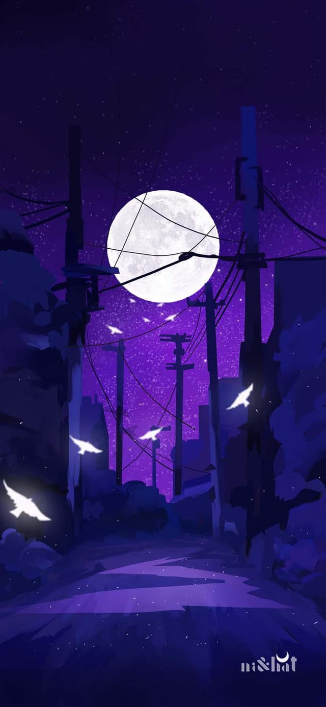 Night Anime iPhone Wallpapers - Wallpaper Cave