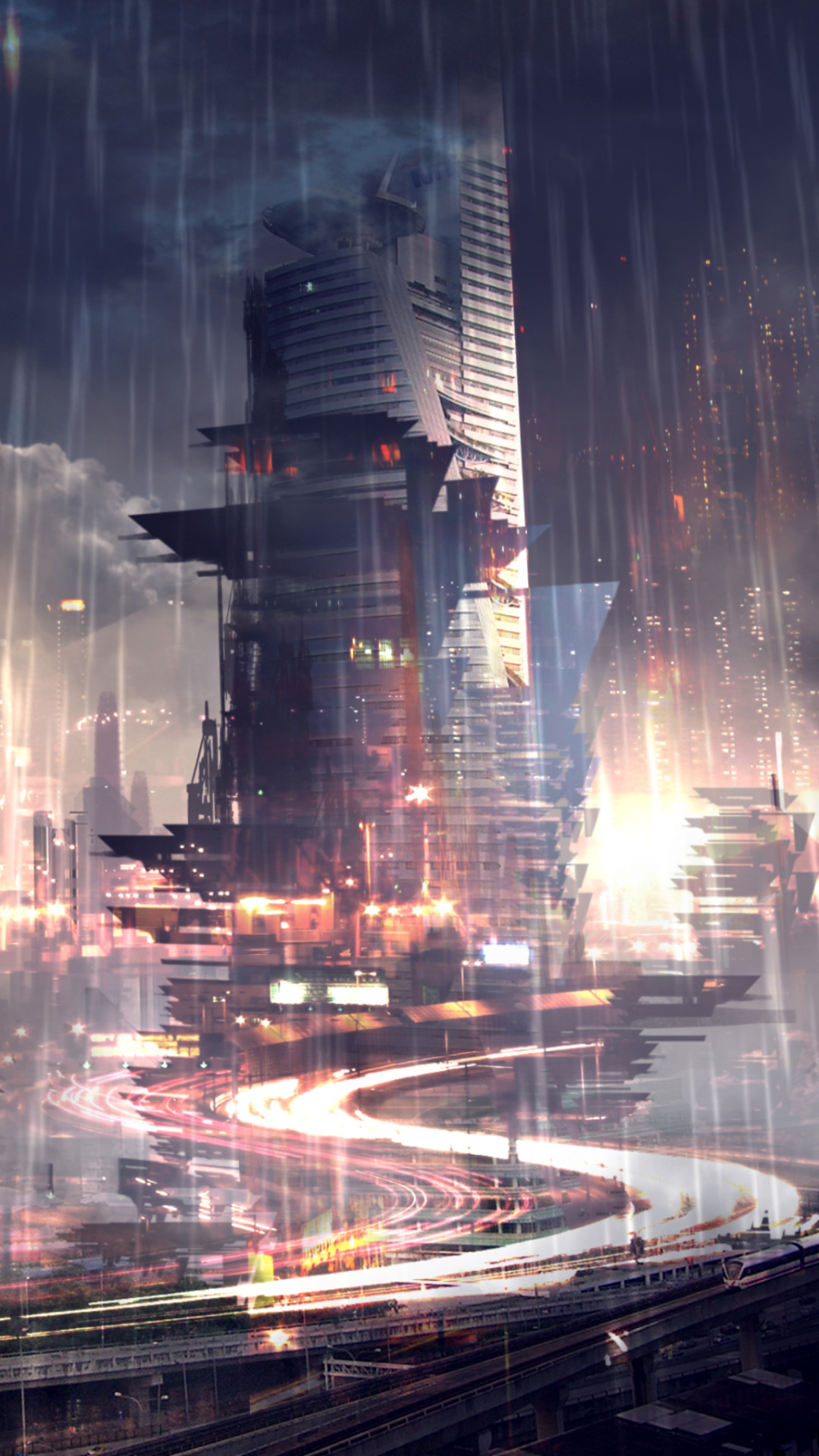 Download Futuristic City wallpaper