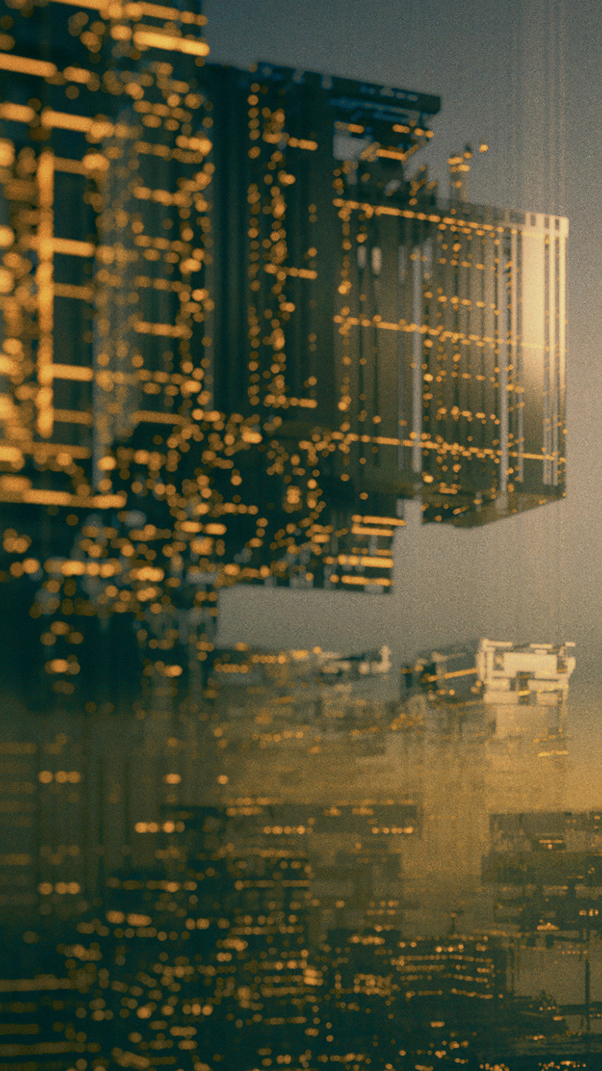 Pattern Background City Futuristic