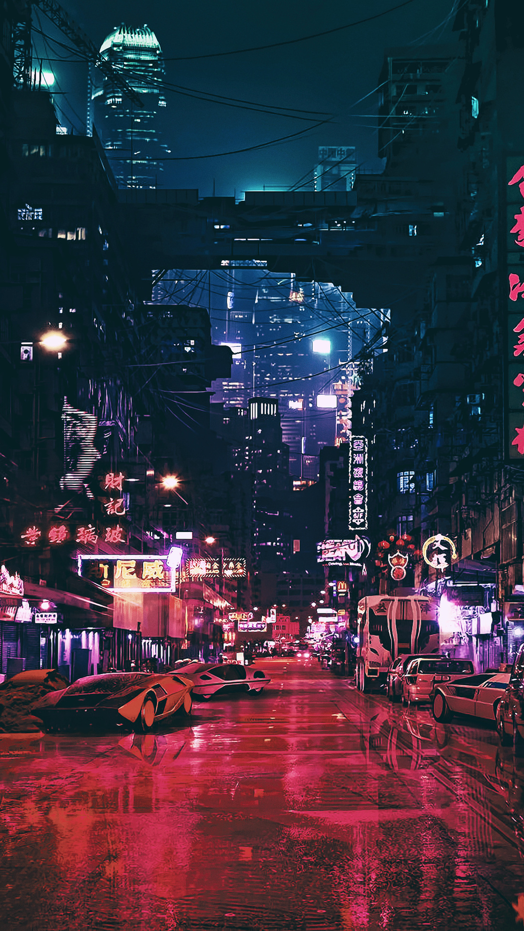 Cyberpunk Futuristic City