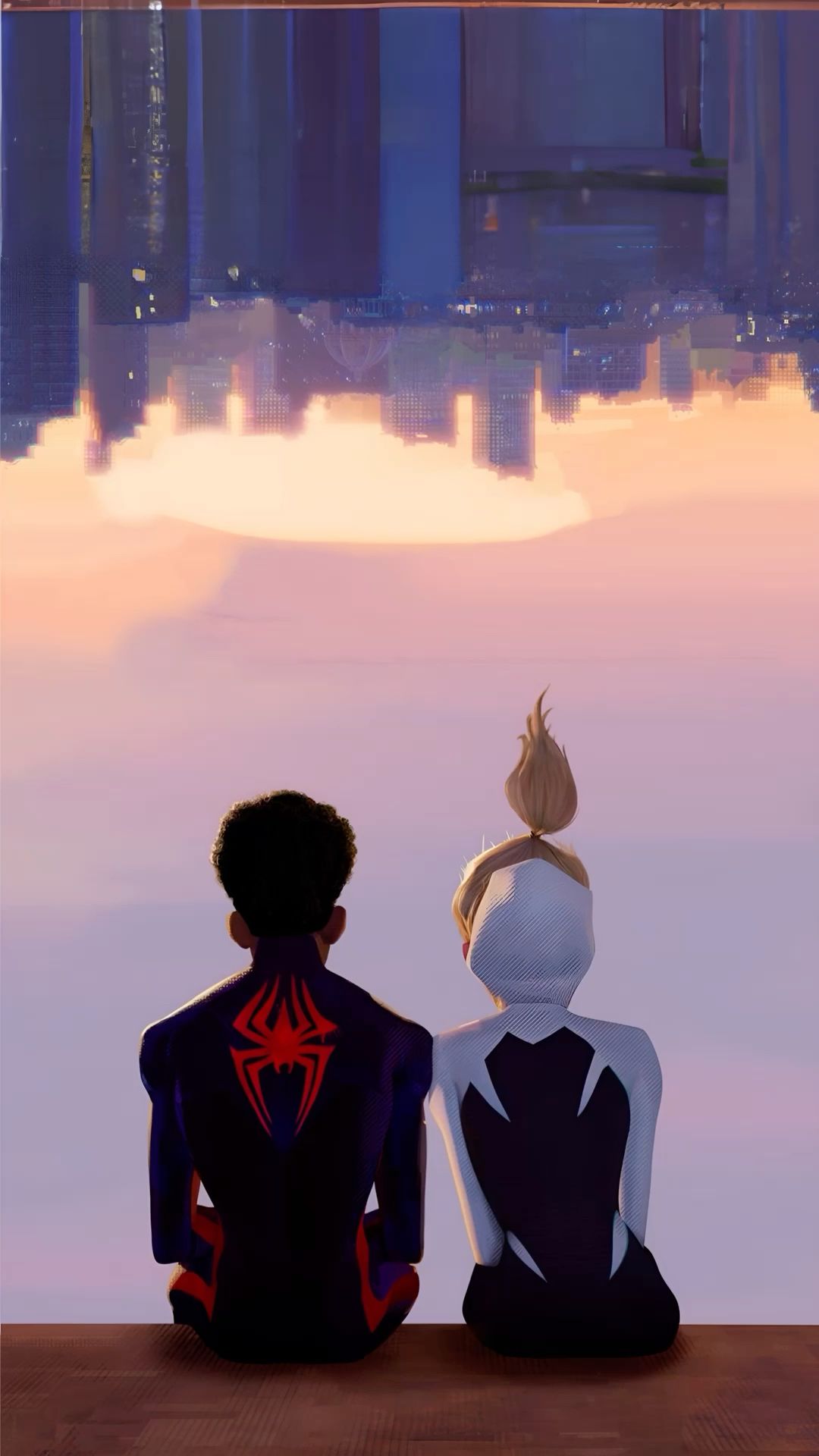 Miles Morales and Gwen Stacy wallpaper