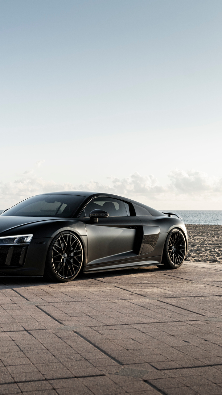 Download Audi R8 Black, Audi, Audi R8