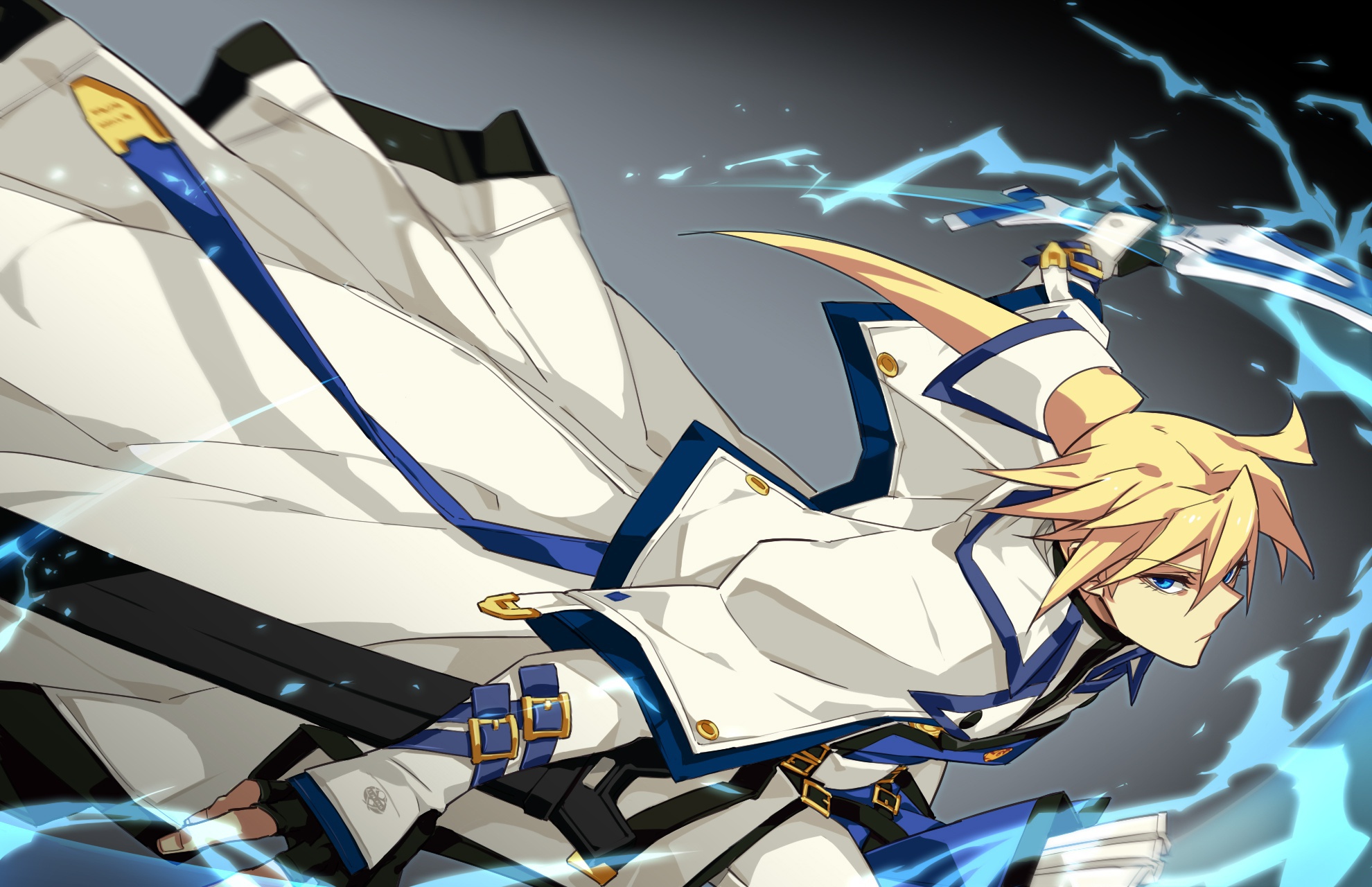 Wallpaper look, anime, art, guy, Guilty