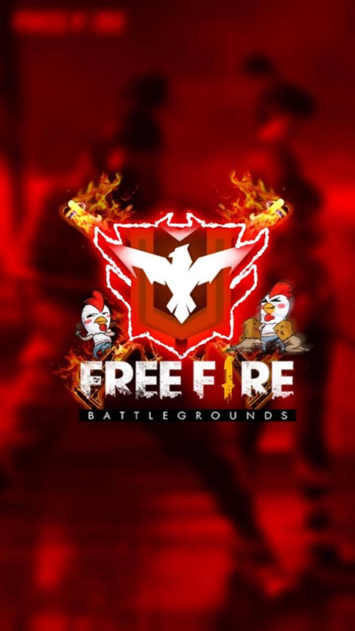 Free Fire Gaming Logo Wallpaper