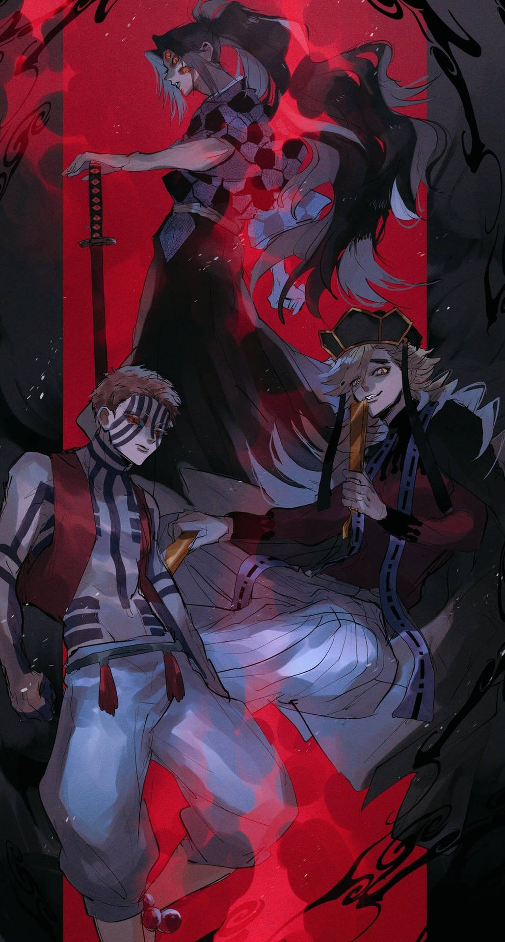 Demon Slayer Kokushibo. Wallpaper