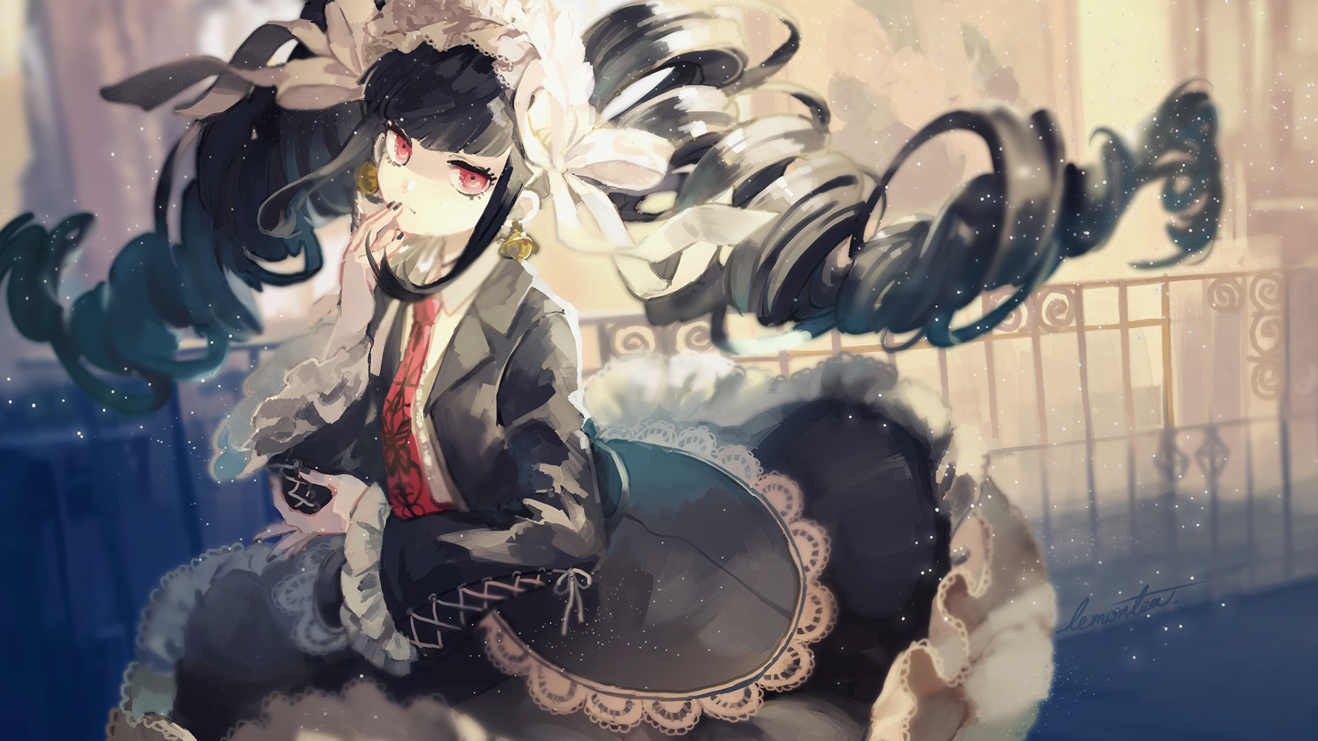 Celestia Ludenberg Danganronpa HD Wallpaper