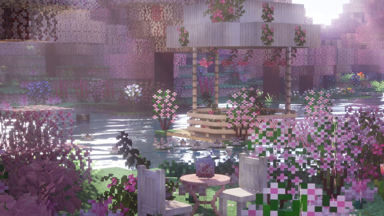What wonders Minecraft Shaders and mods