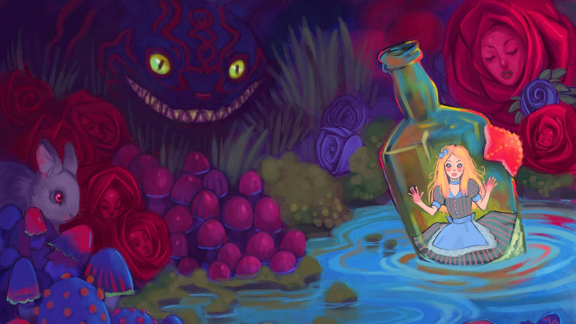 Alice In Wonderland Wallpaper