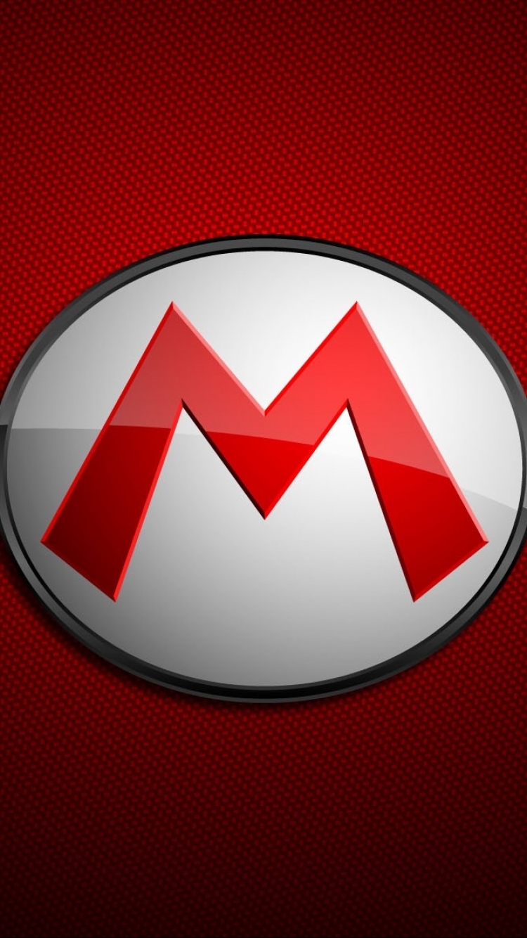 Super Mario Logo Wallpapers Wallpaper Cave