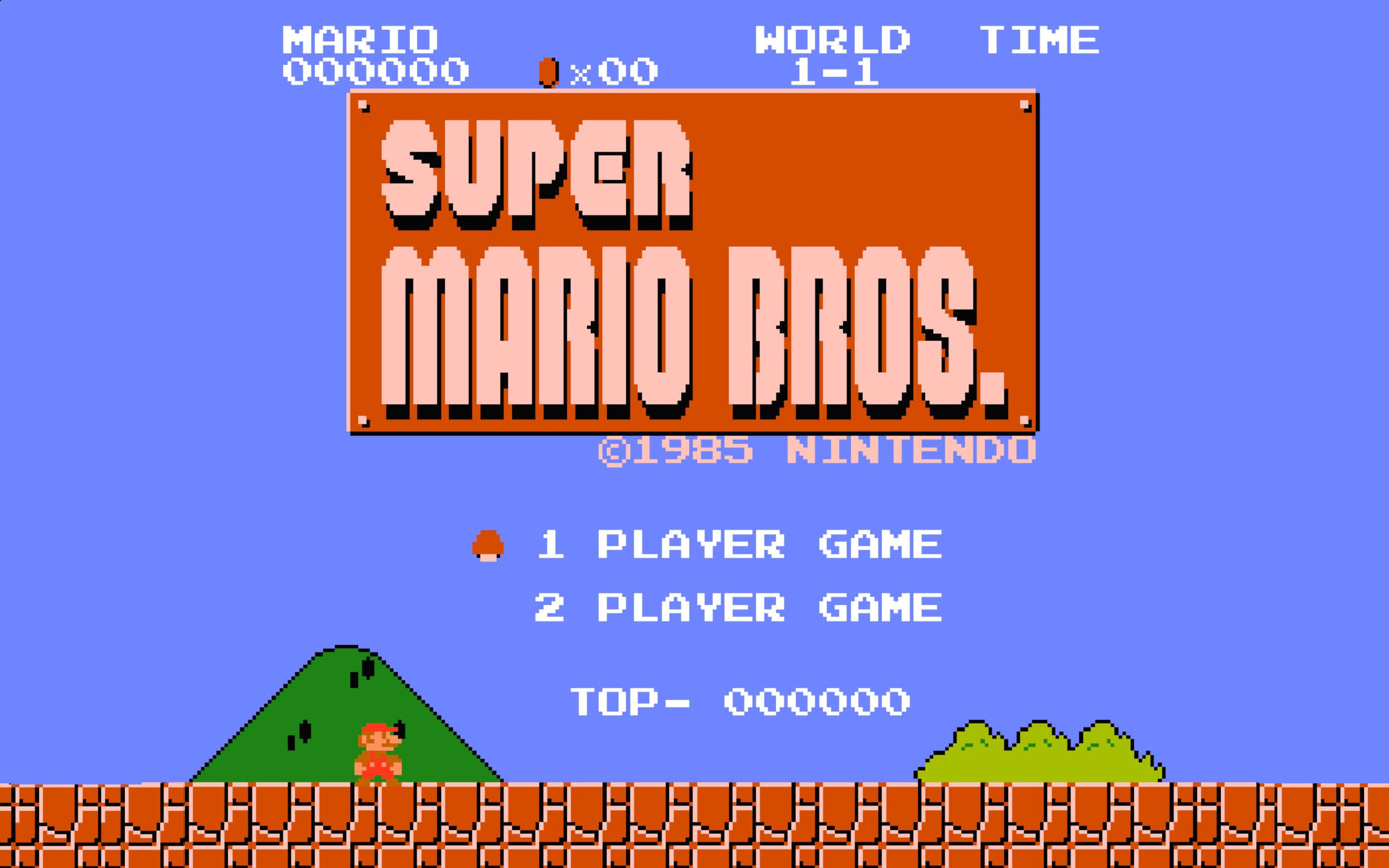 Video Game Super Mario Bros. HD Wallpaper