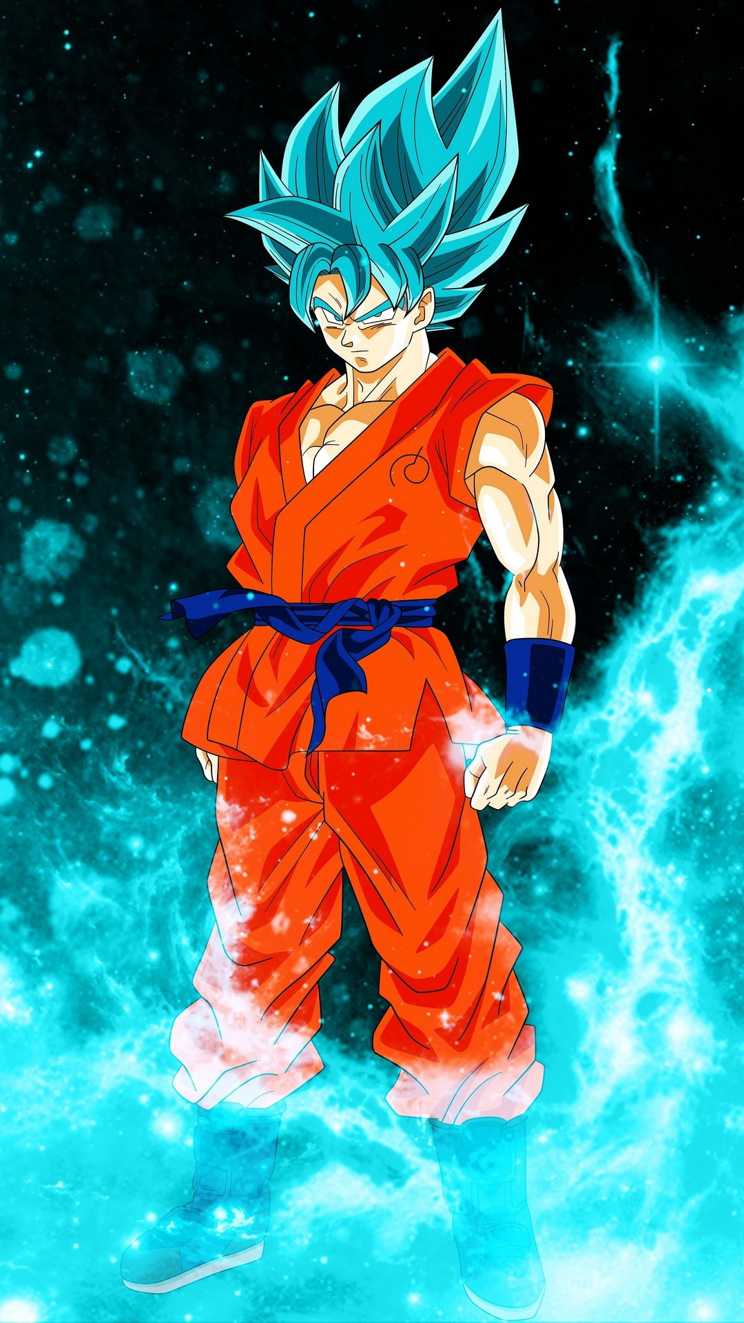 Goku SSJ iPhone 12 Wallpaper