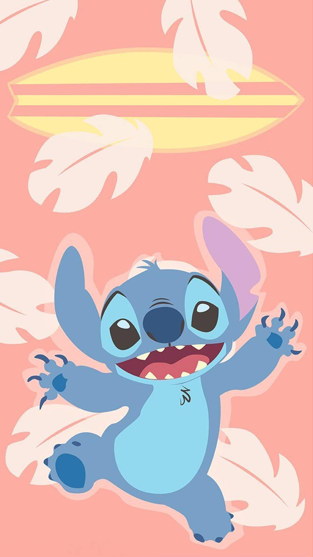 Cute Stitch iPhone HD Wallpaper