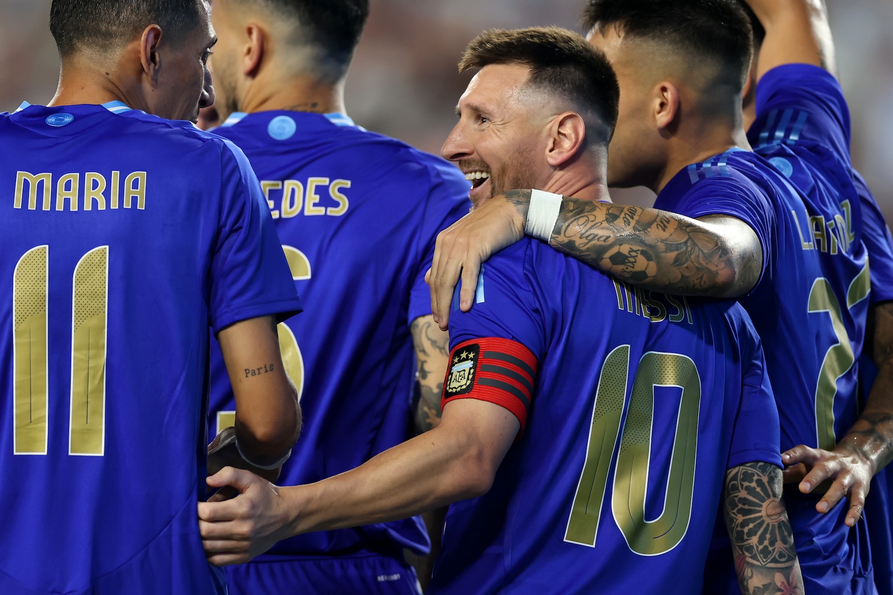 Argentina forward Lionel Messi at