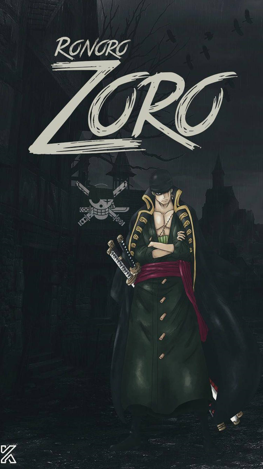 Download free One Piece Zoro 4k Dark