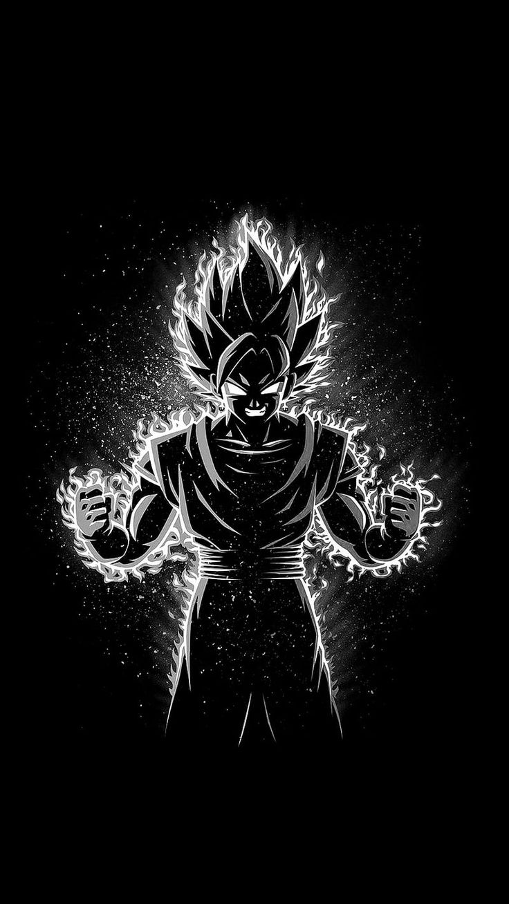 Vegeta anime, black, dragon ball, goku