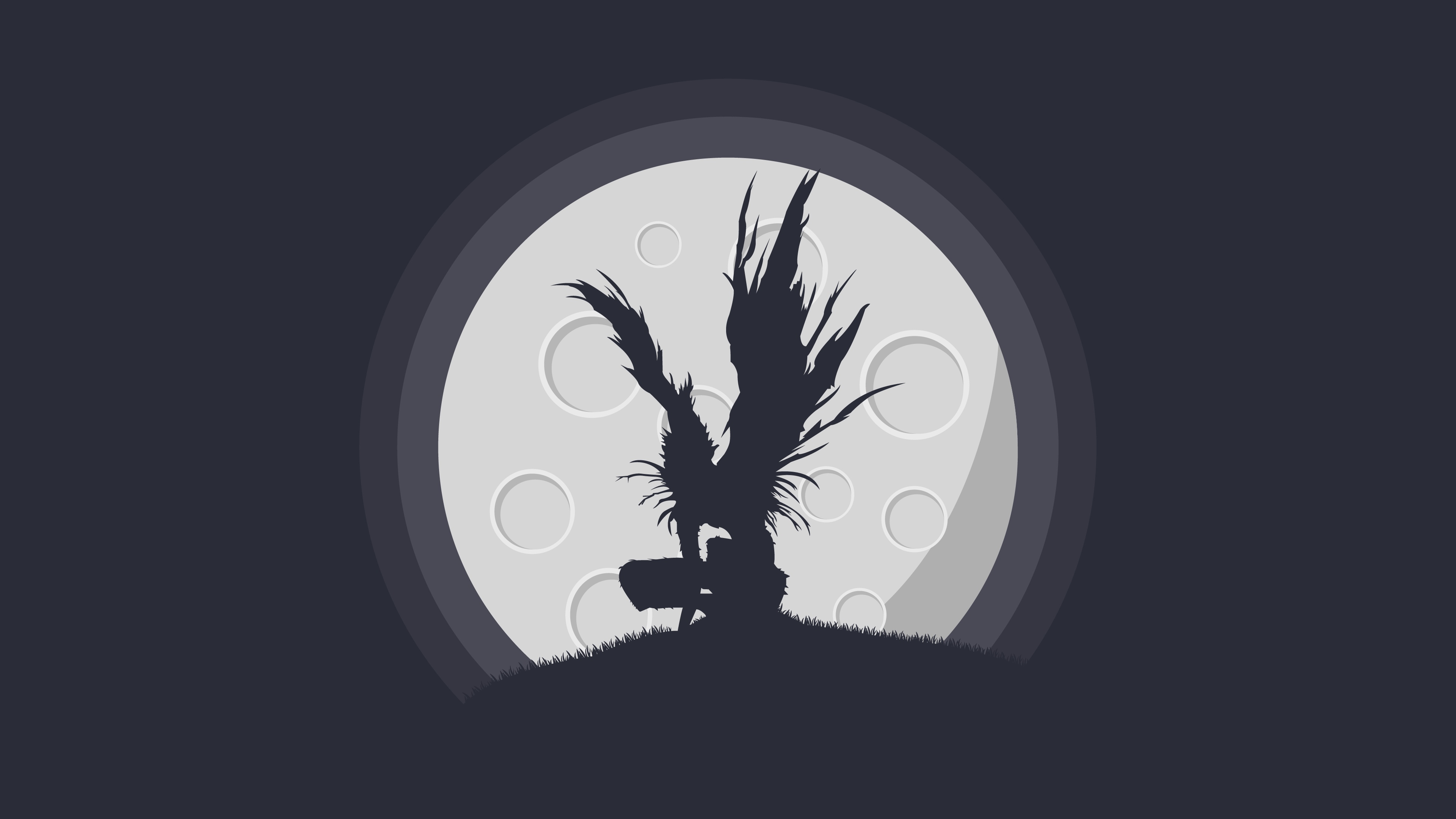 Wallpaper death, Death Note, Death Note, Ryuk, Ryuk for mobile and desktop, section сёнэн, resolution 3840x2160