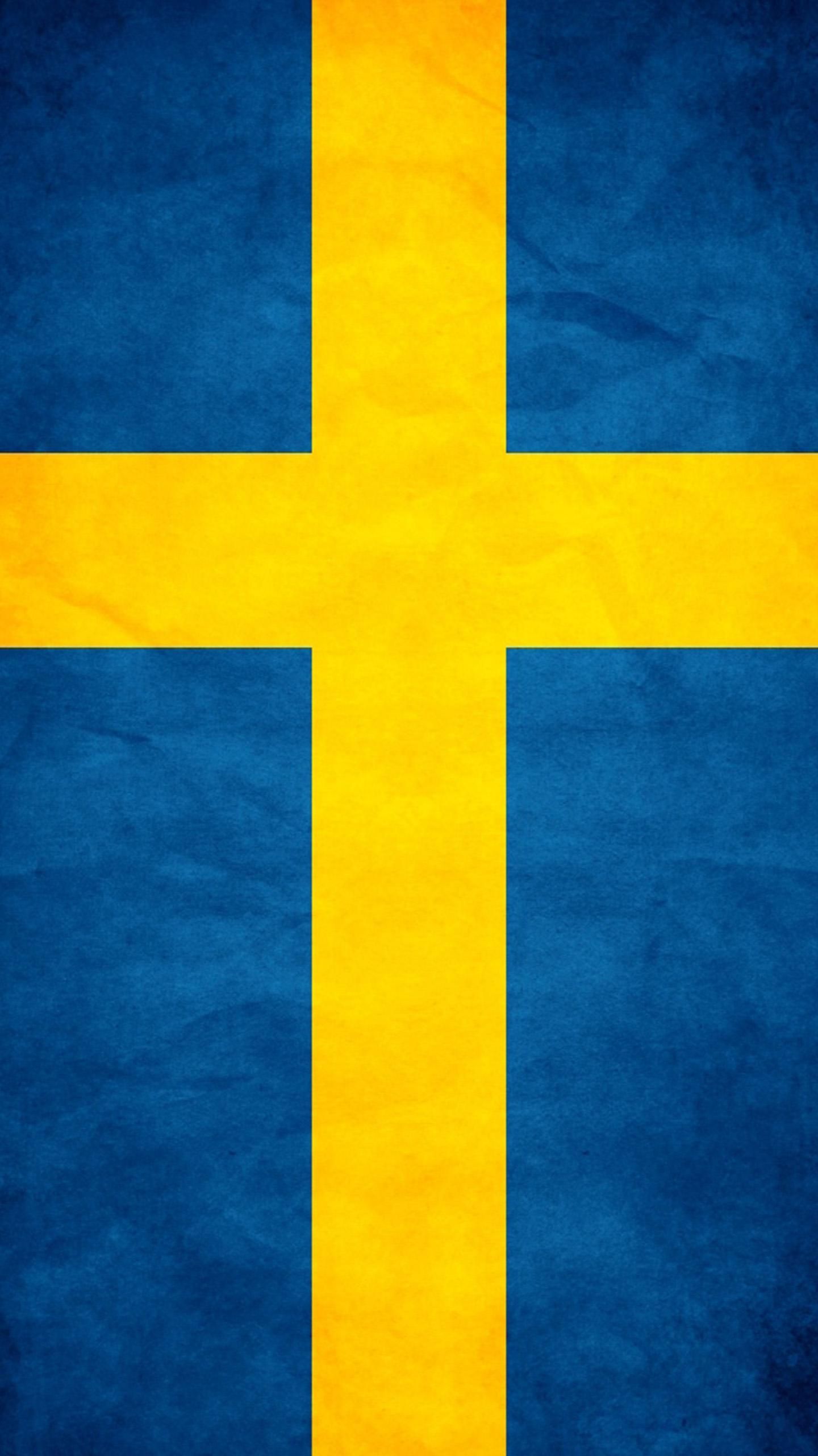 Awesome Sweden Flag Wallpaper