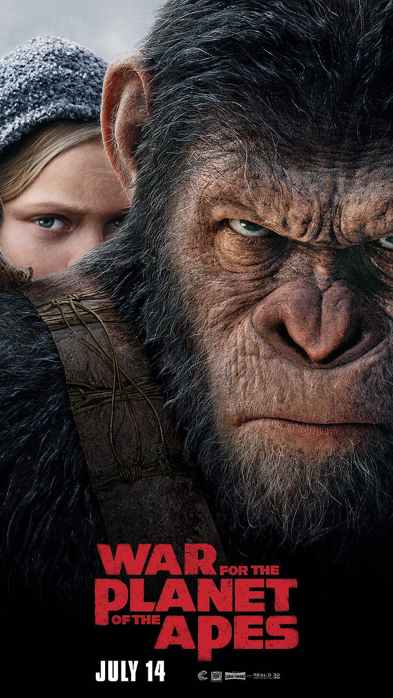 Download 2017 War For The Planet Of The Apes Wallpaper