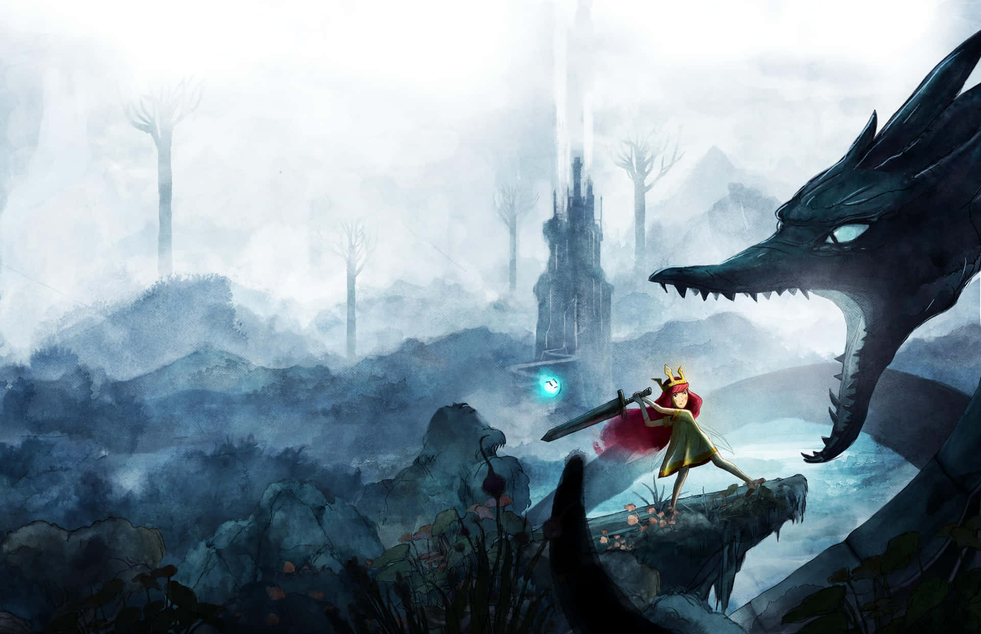 Download Epic Fantasy RPG Game Battle Wallpaper