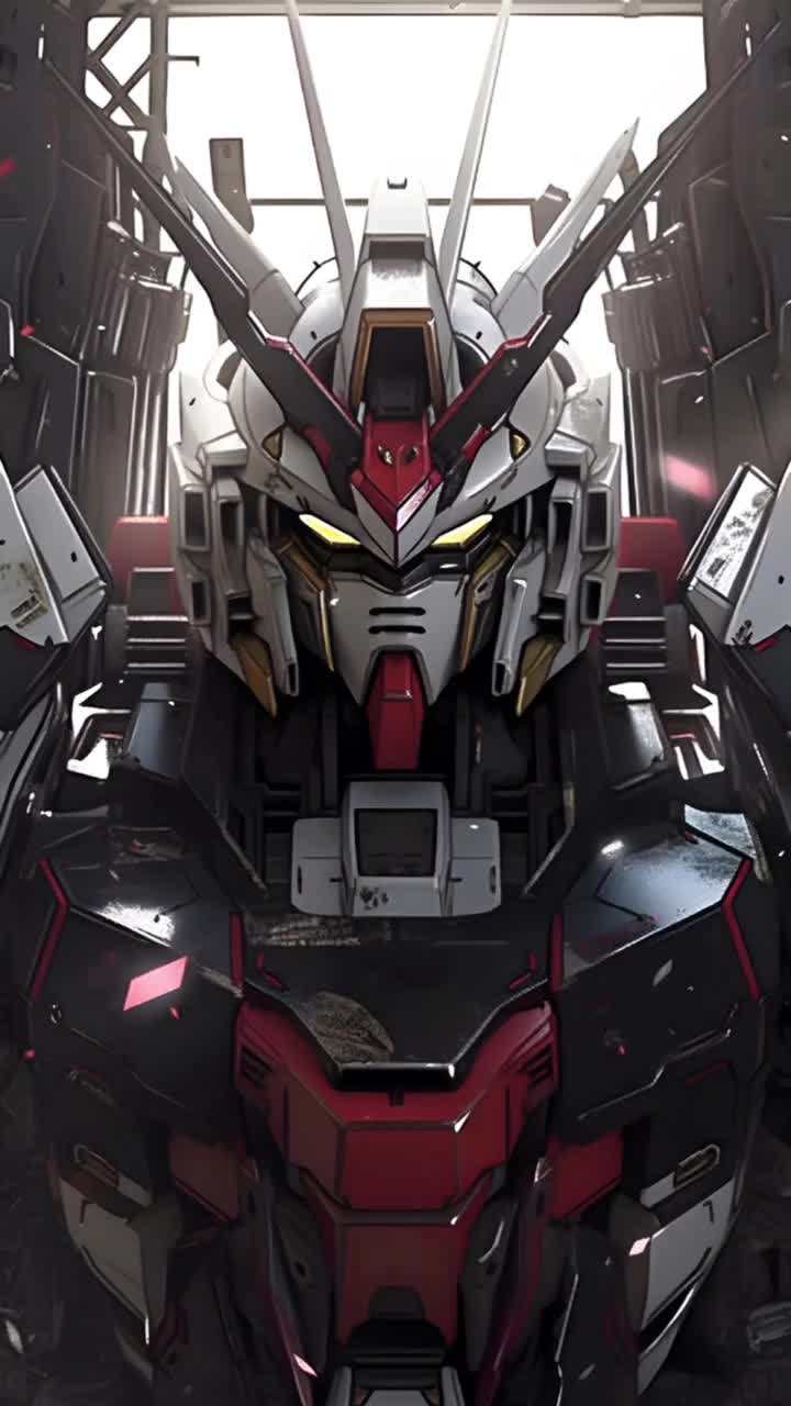 Gundam Digital Art Print