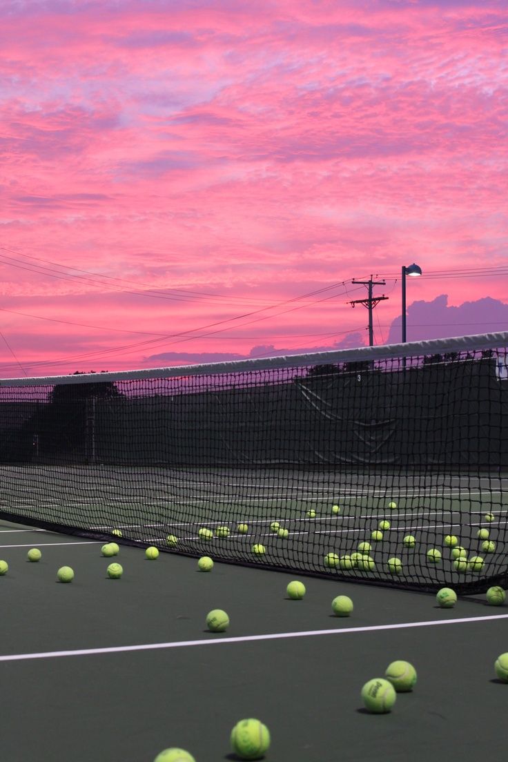 love sunsets. Tennis picture, Tennis