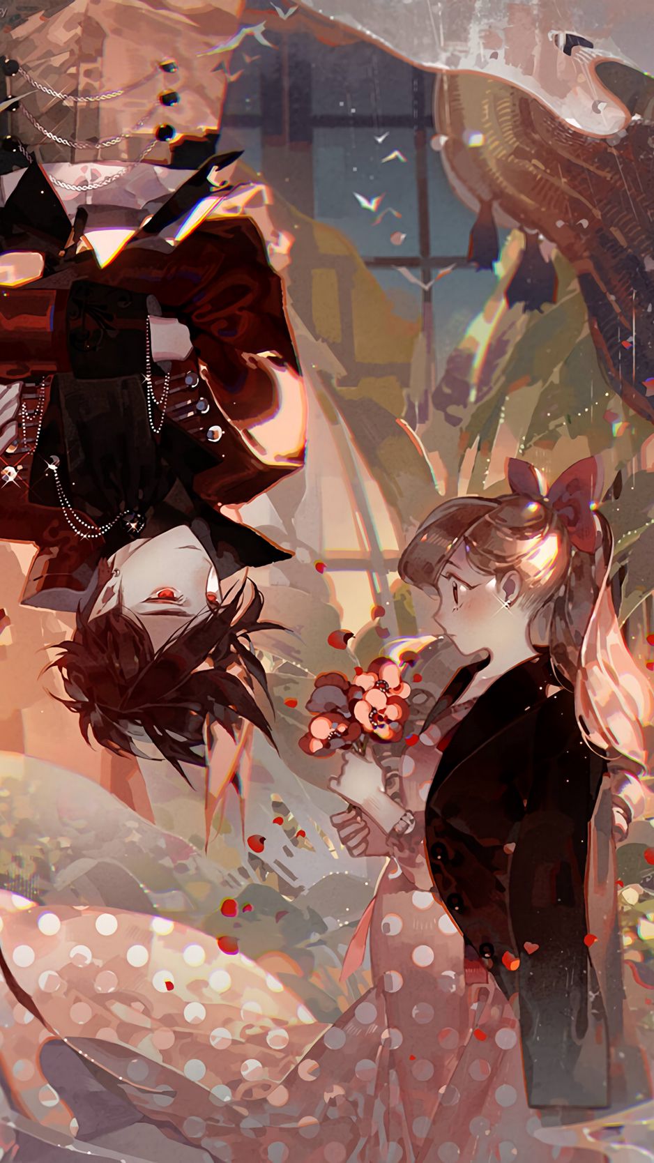 Download wallpaper 938x1668 couple