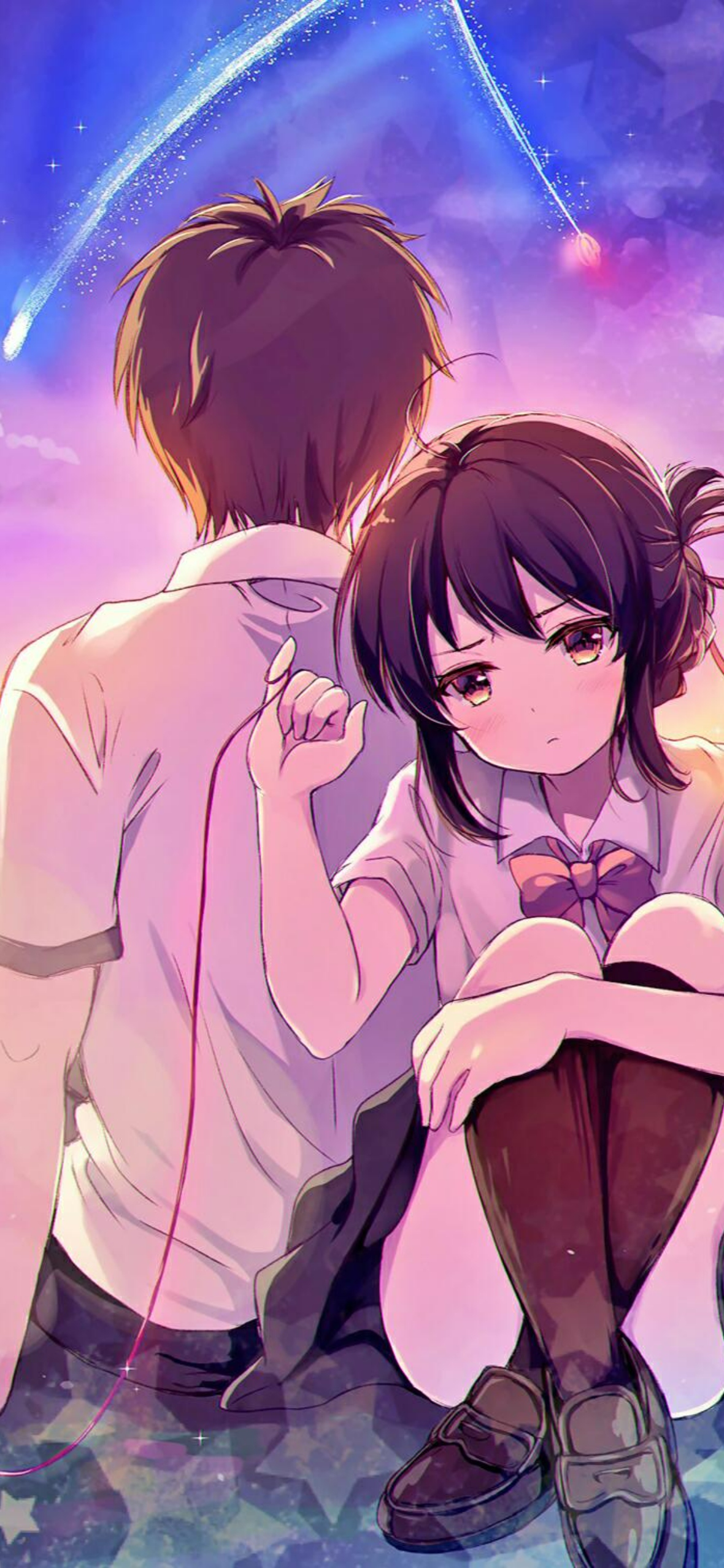 Anime Love iPhone Wallpaper