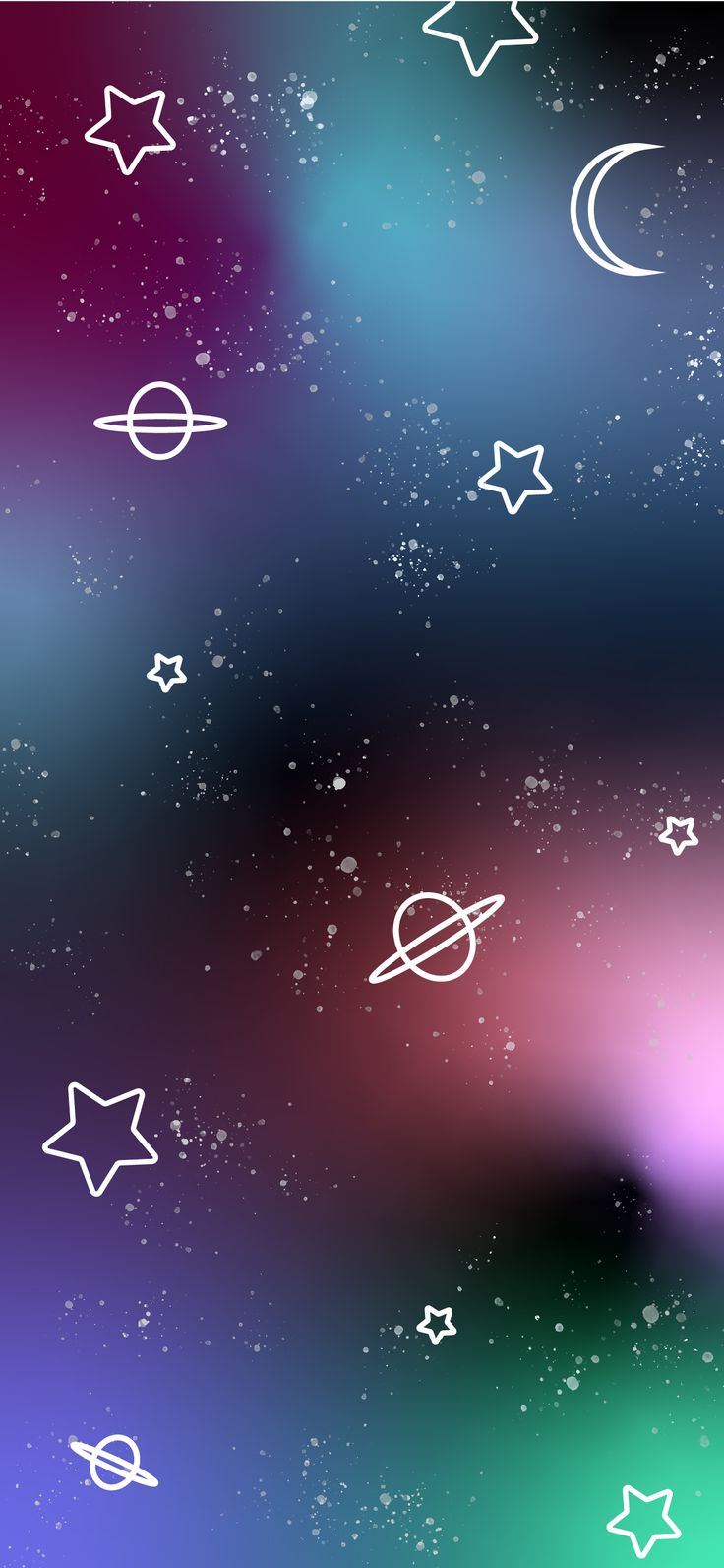 Free Outer Space iPhone Wallpaper