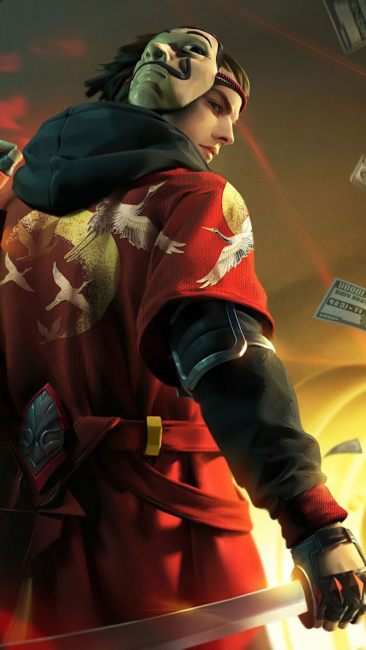 Shinobi Garena Free Fire 4K Ultra HD