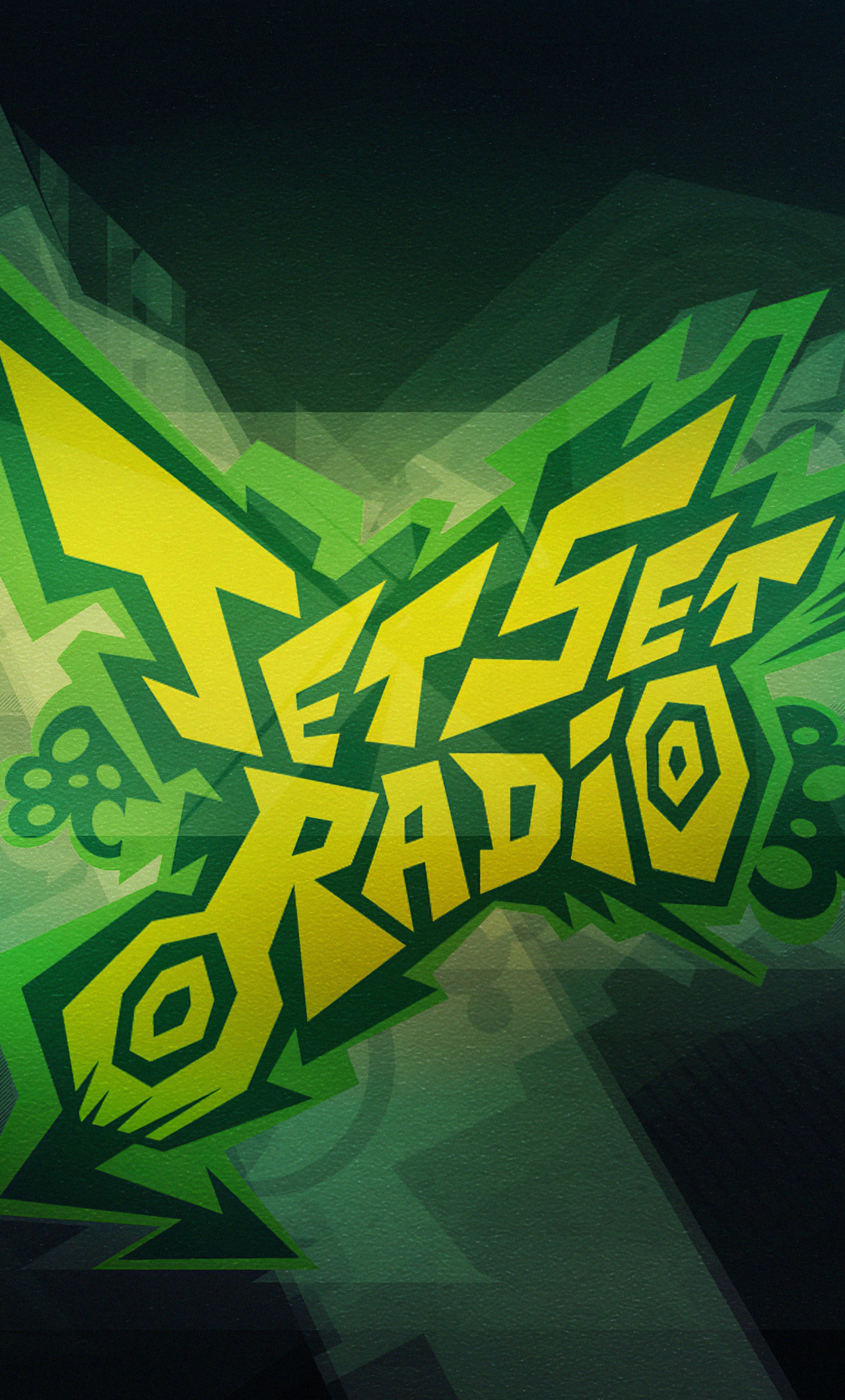 Jet Set Radio Typography 4k