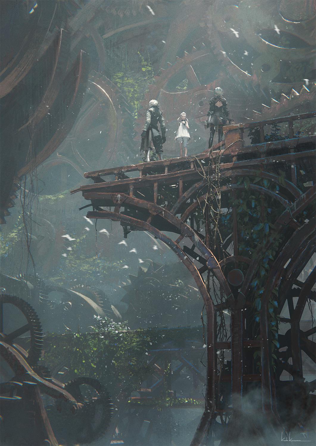 Anyone rocking NieR wallpaper?