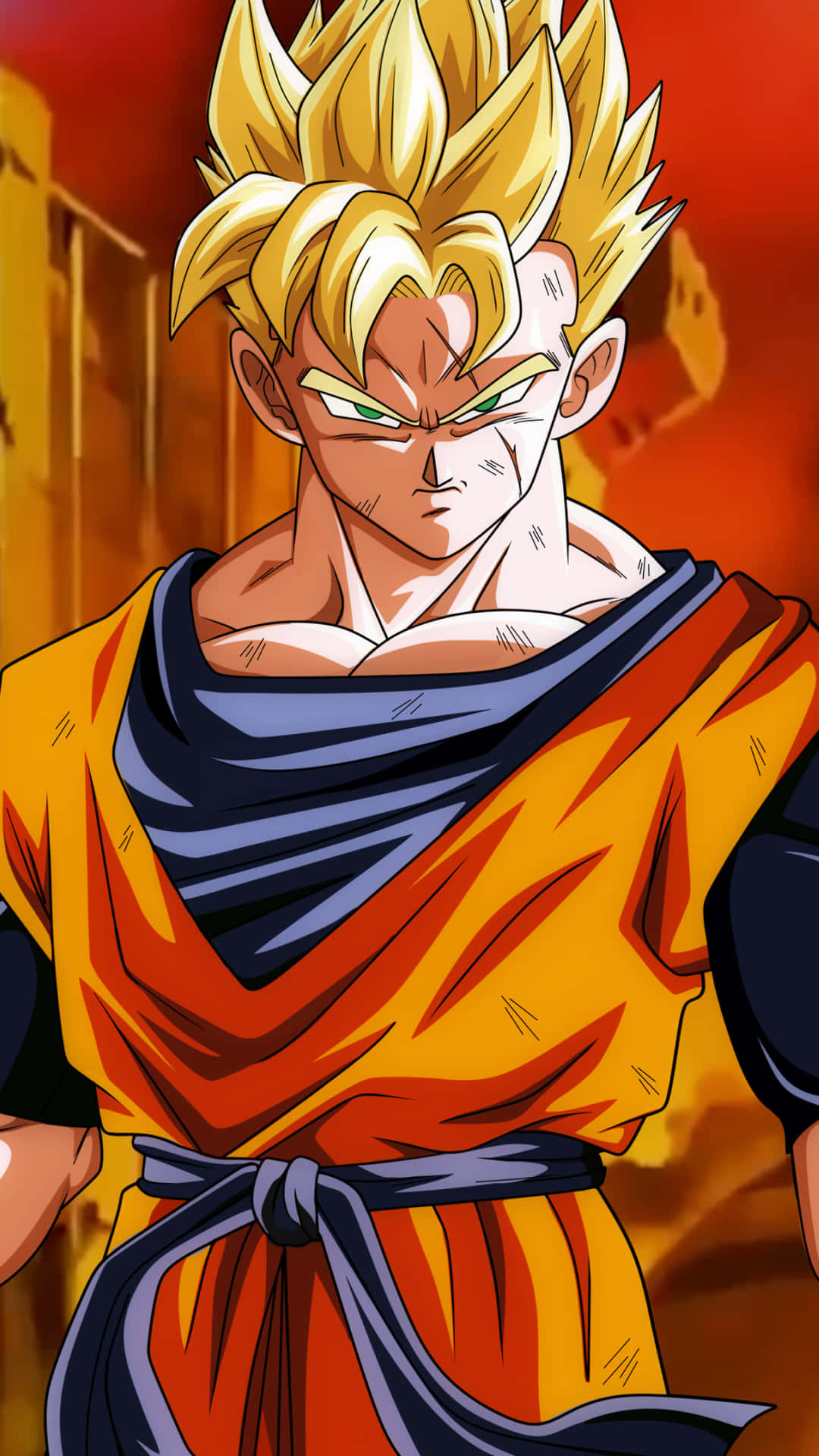 Download Gohan iPhone Short Yellow Hair