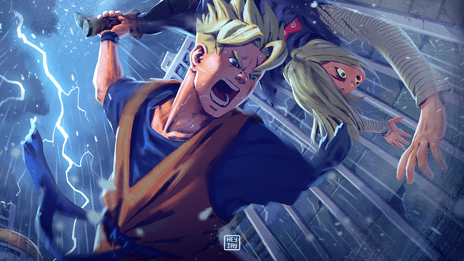 Angry Future Gohan