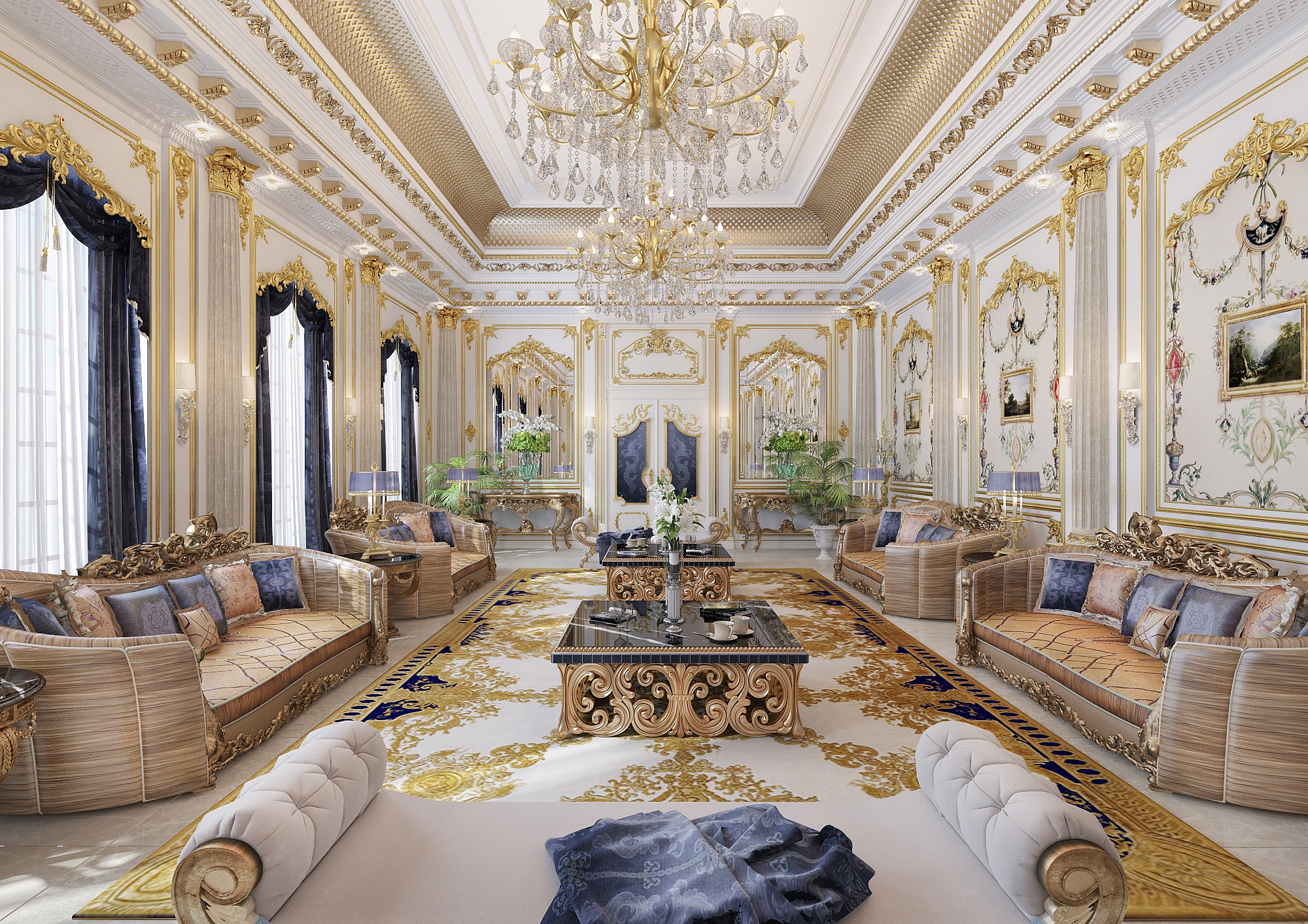 Download Chandelier Mansion Luxury