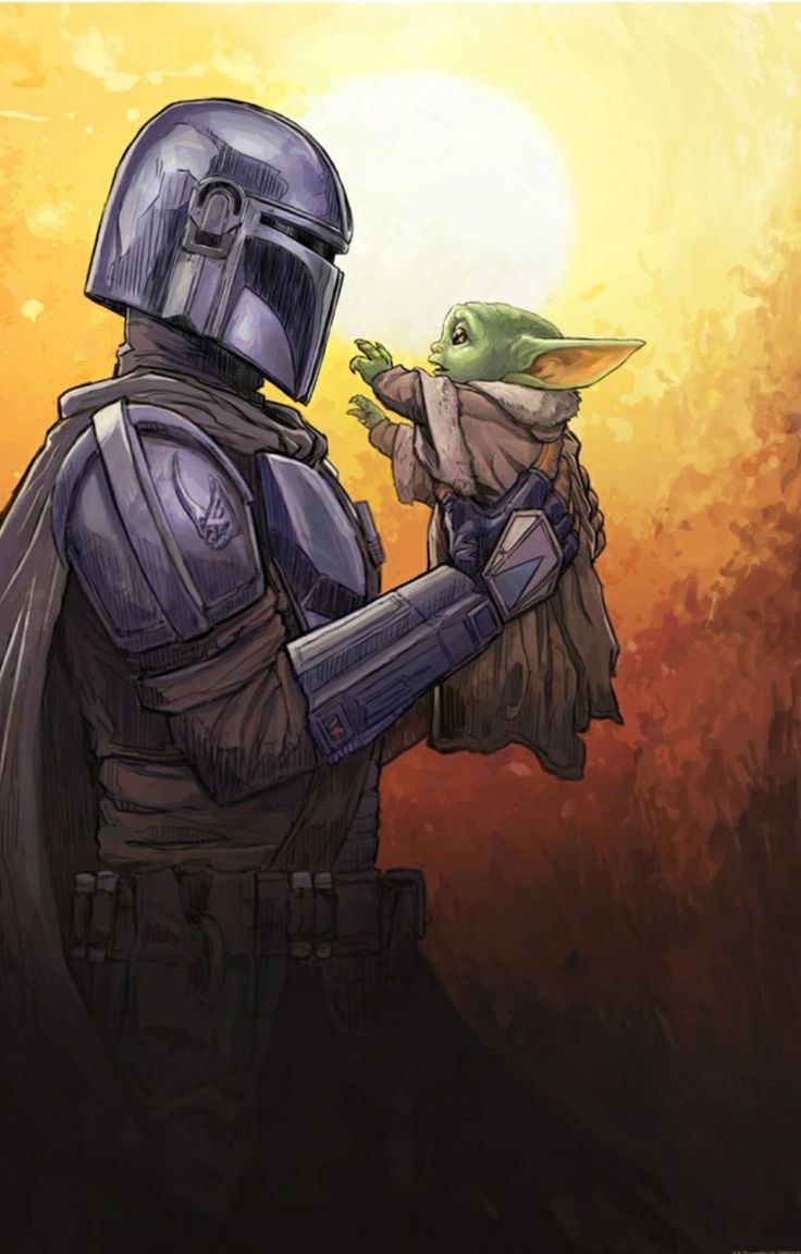 Baby Grogu Yoda