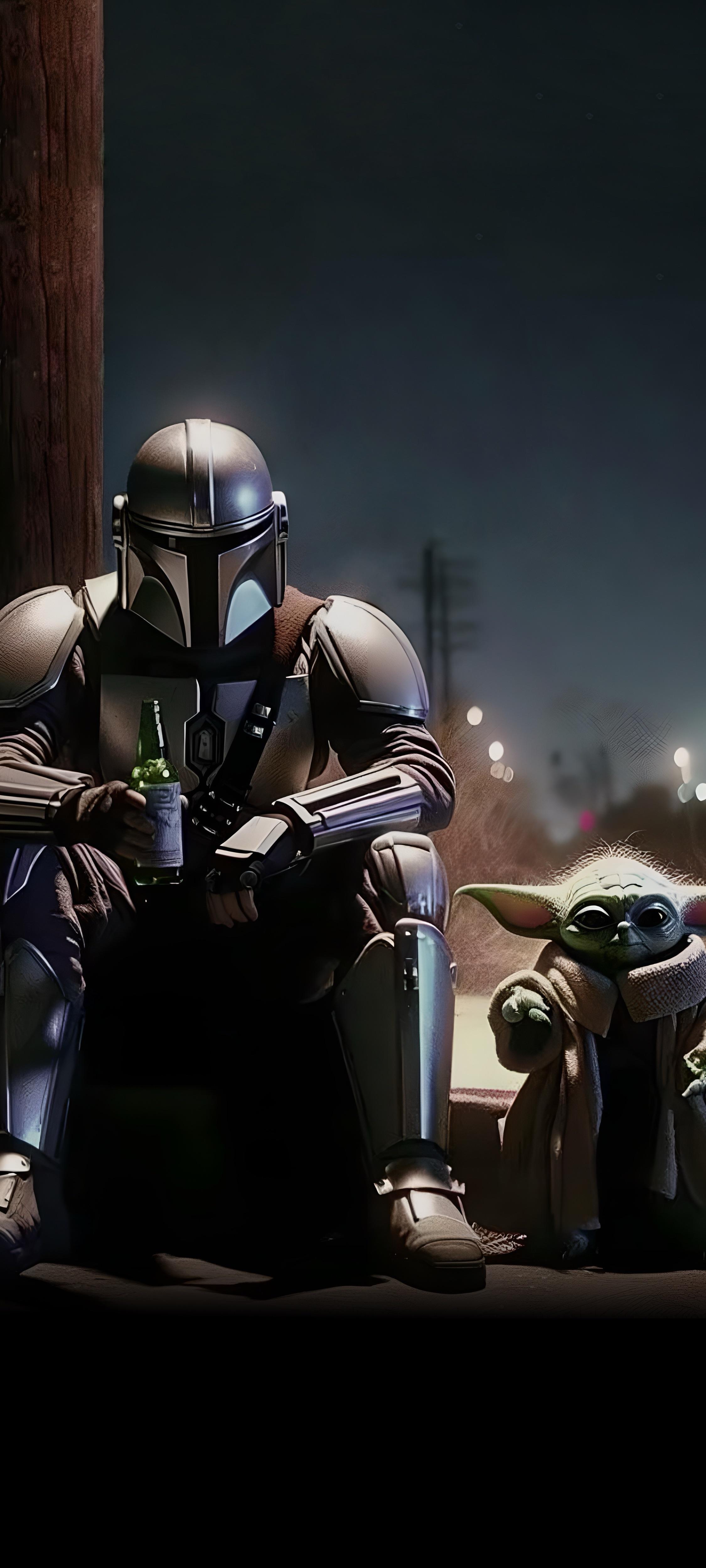 Long day: The Mandalorian, Mando, Grogu