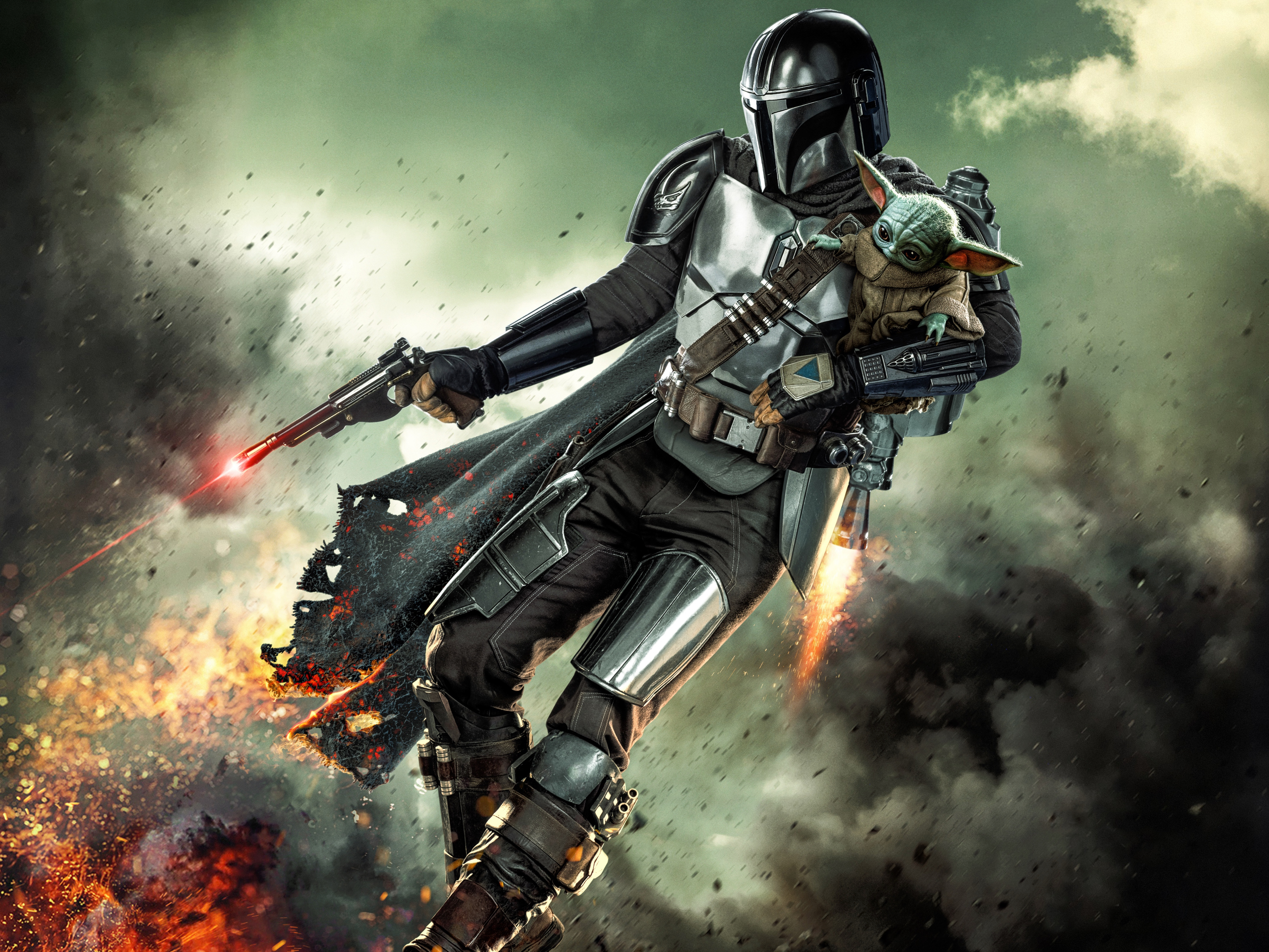 The Mandalorian HD Wallpaper
