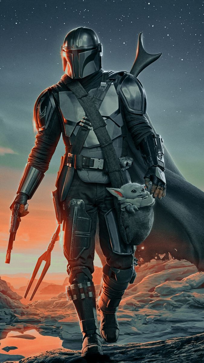 mandalorian lockscreen wallpaper. Star
