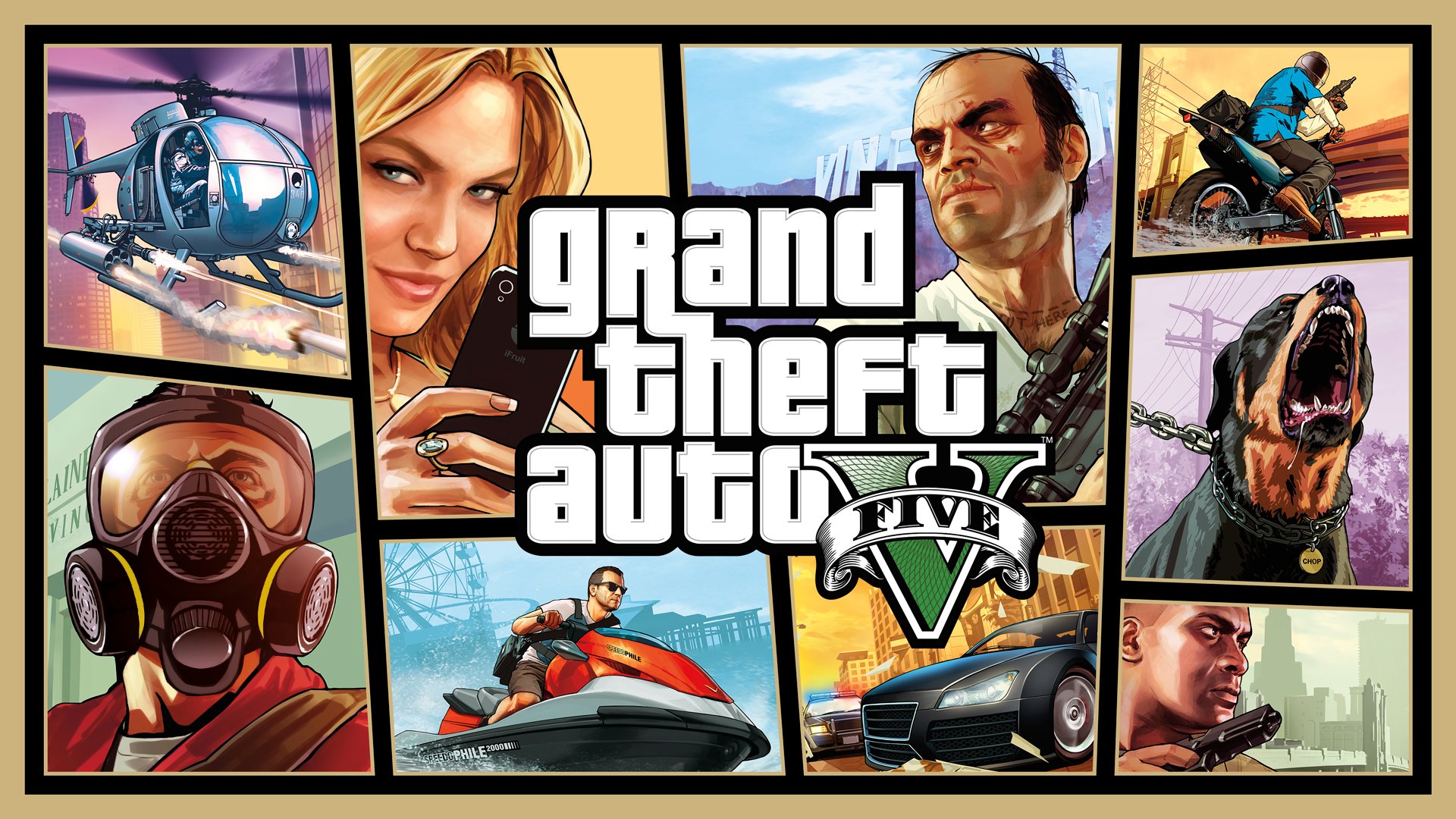Video Game Grand Theft Auto V HD Wallpaper
