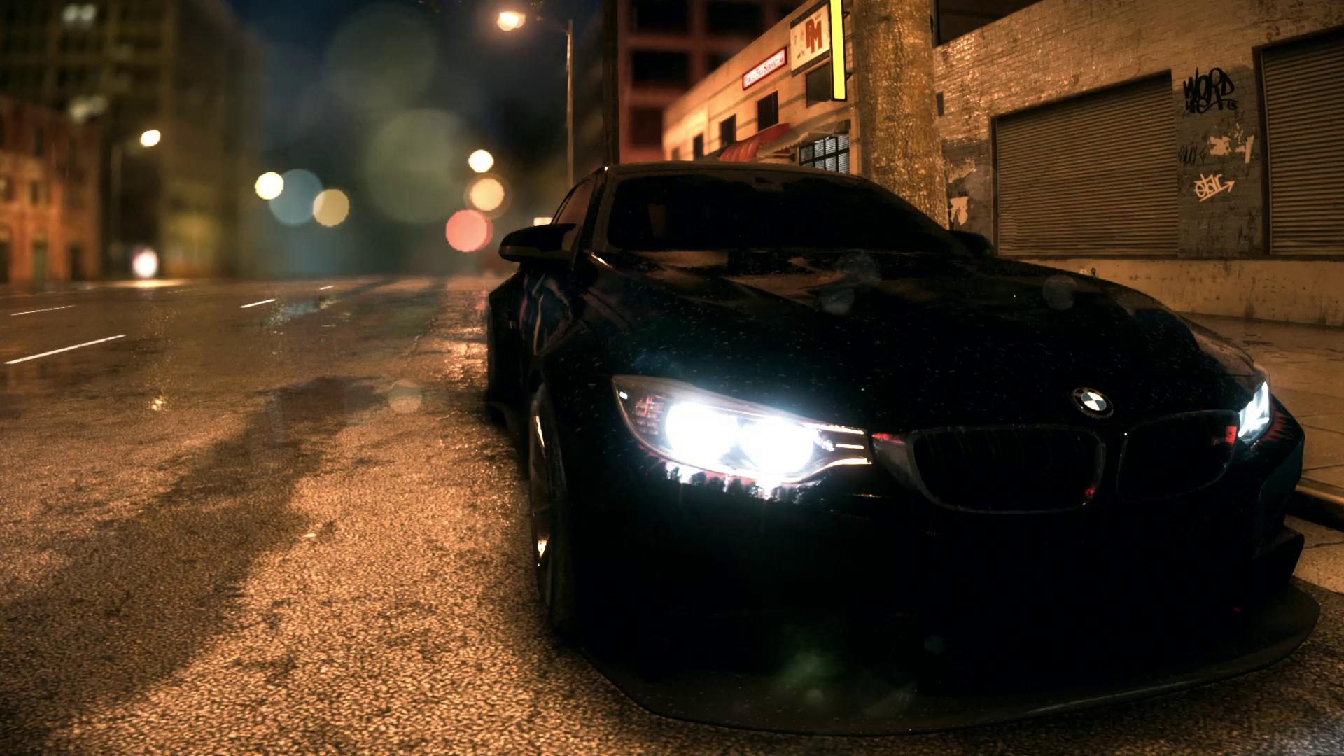 BMW Under the Rain (NFS) Live Wallpaper