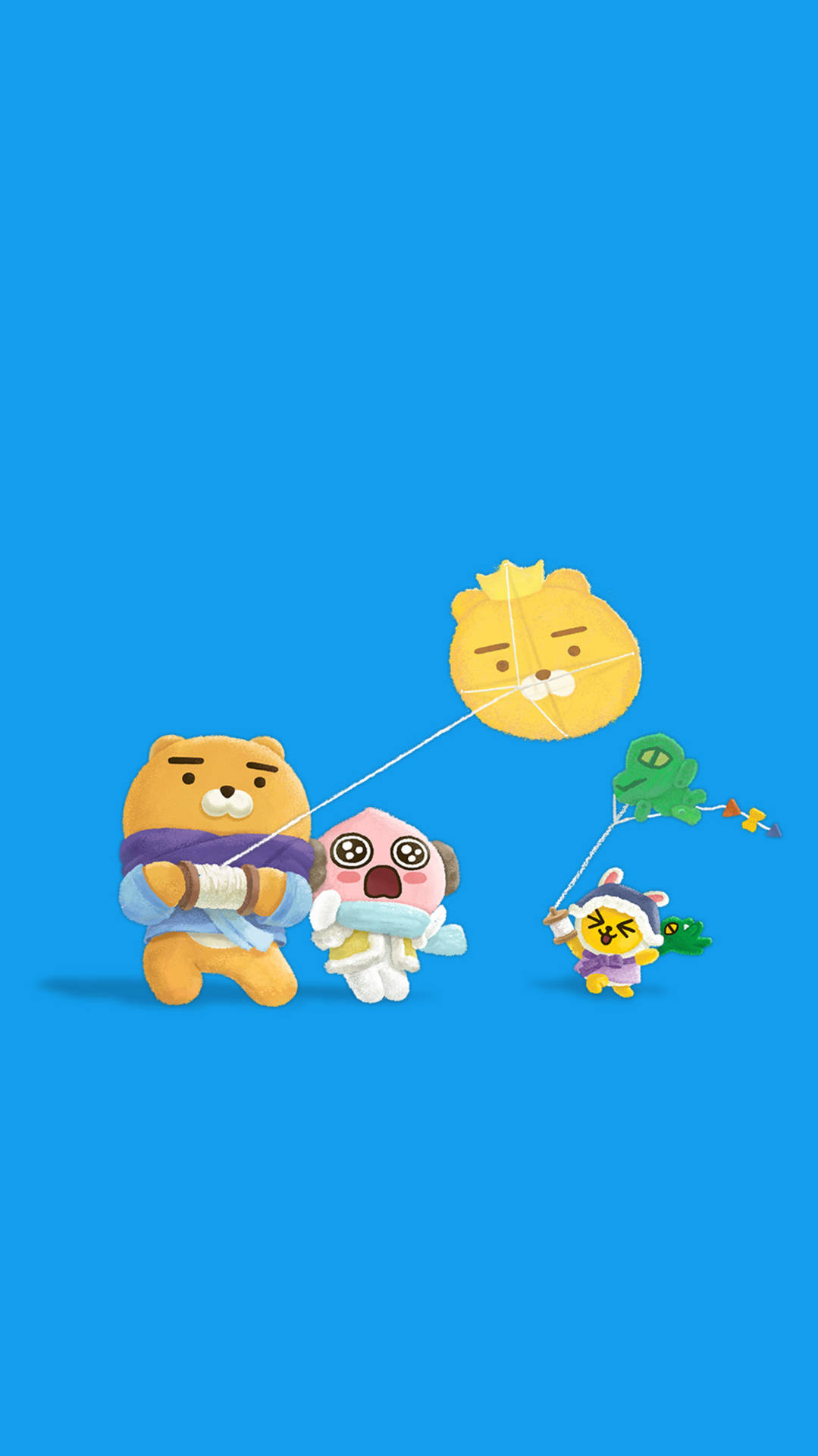 Kakao Friends Background. Wallpaper