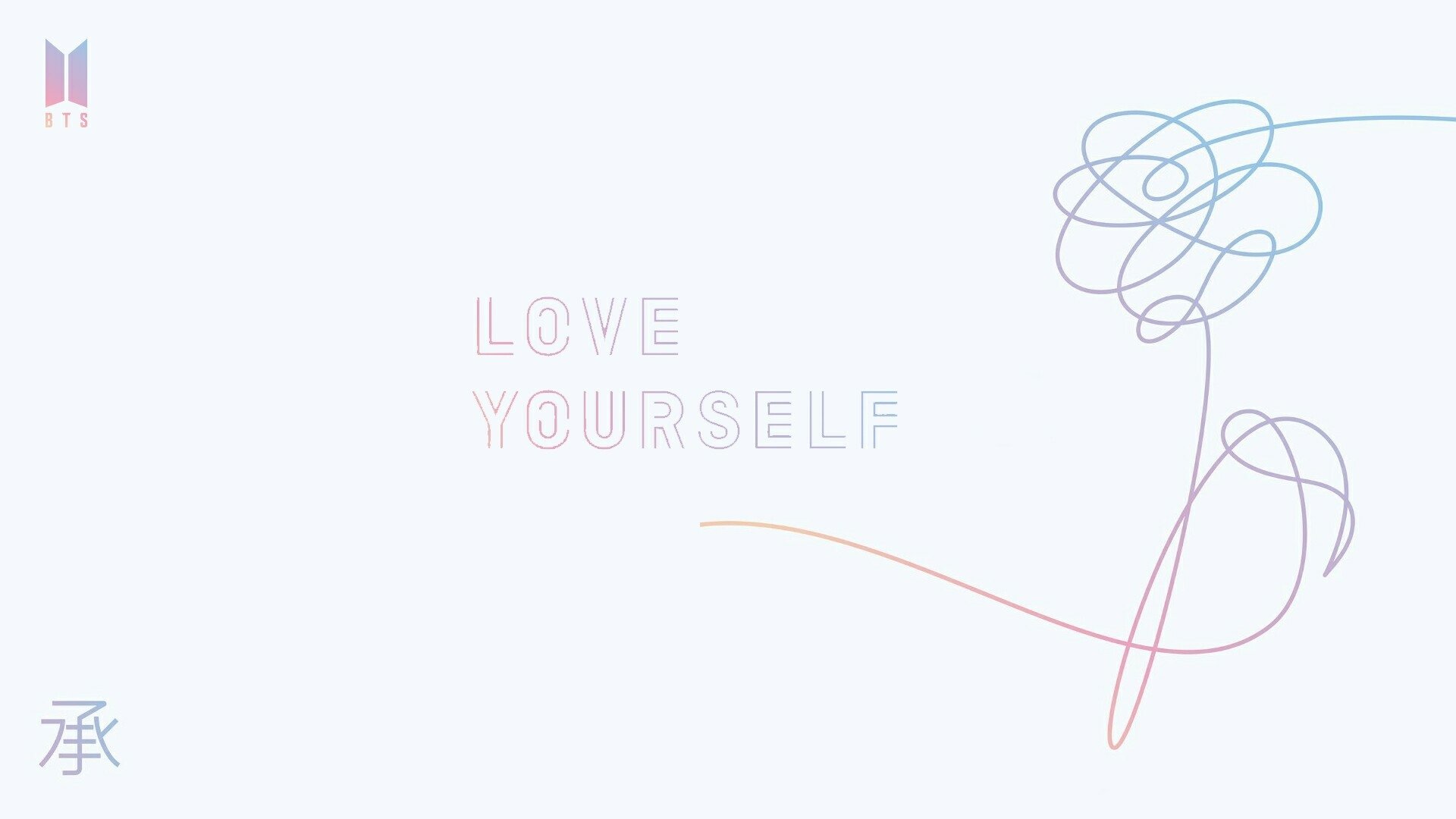 BTS Love Yourself HD Wallpaper