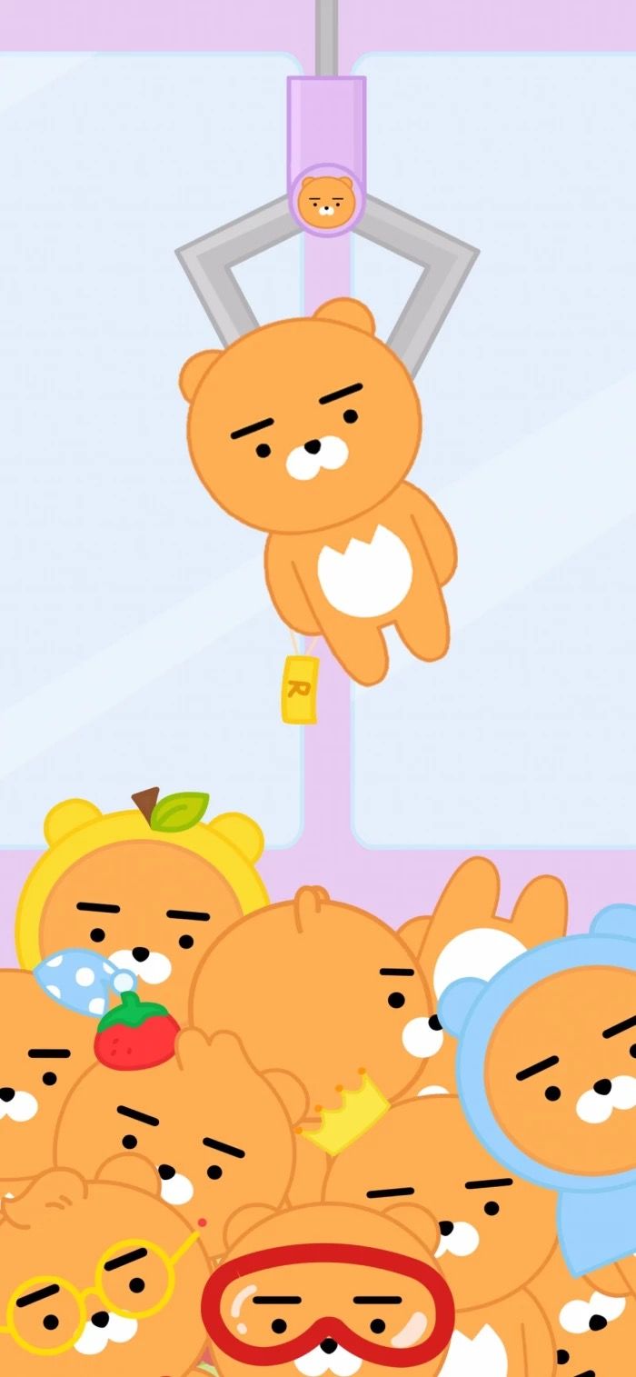 Cute Kakao Friends Wallpaper. Bear