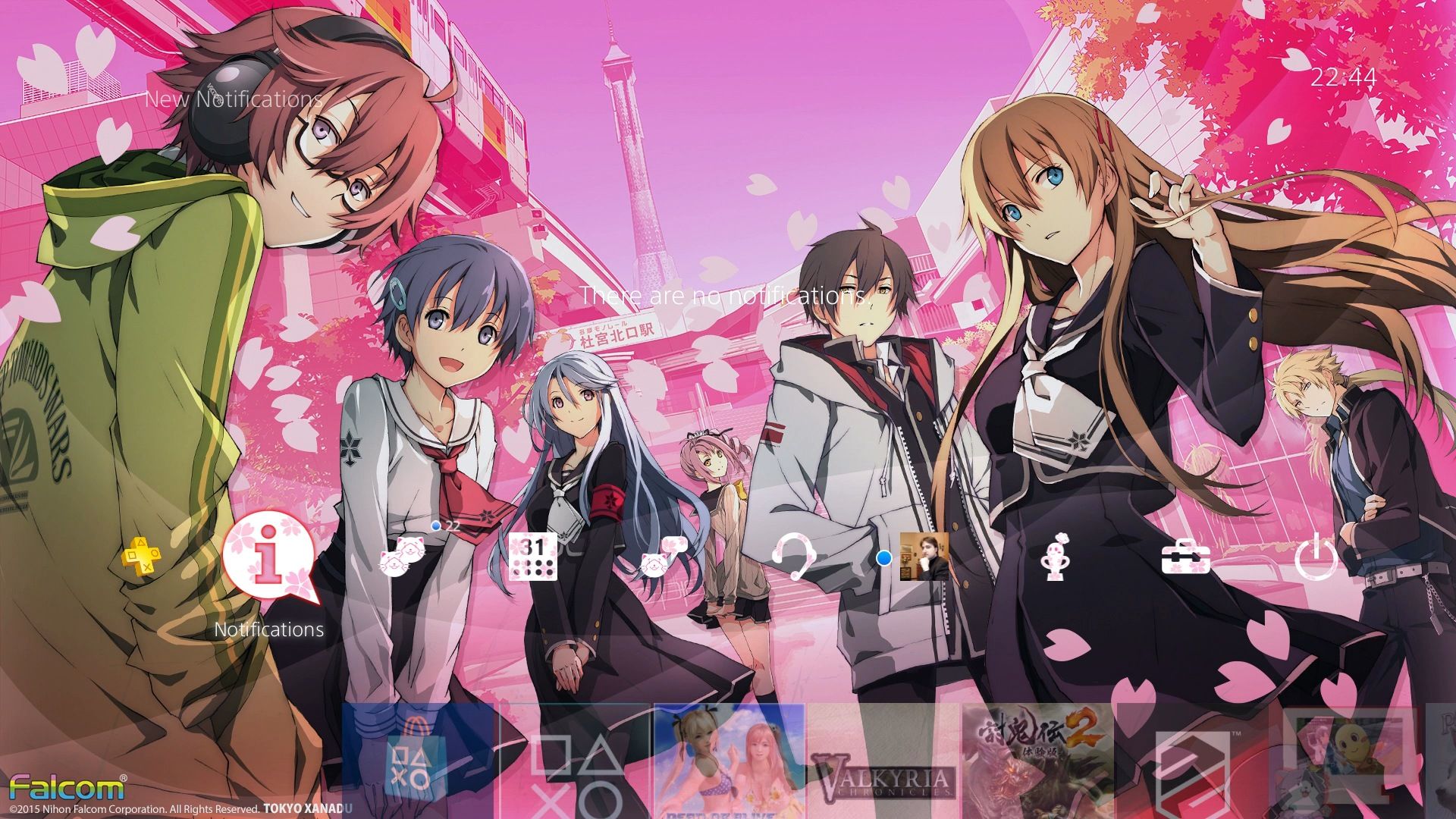 PS4 Gets Free Tokyo Xanadu Theme For a