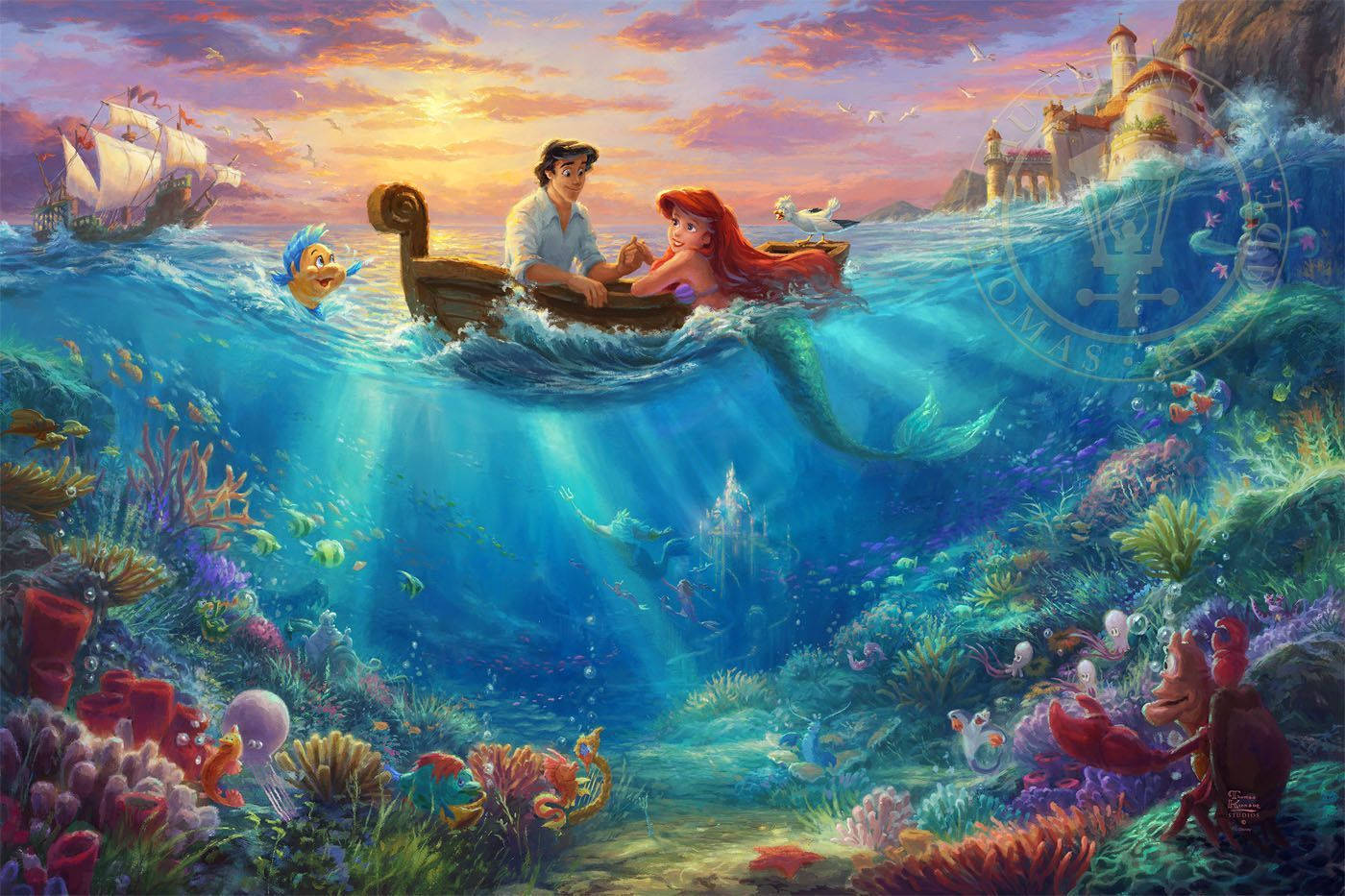 Little Mermaid HD Wallpaper
