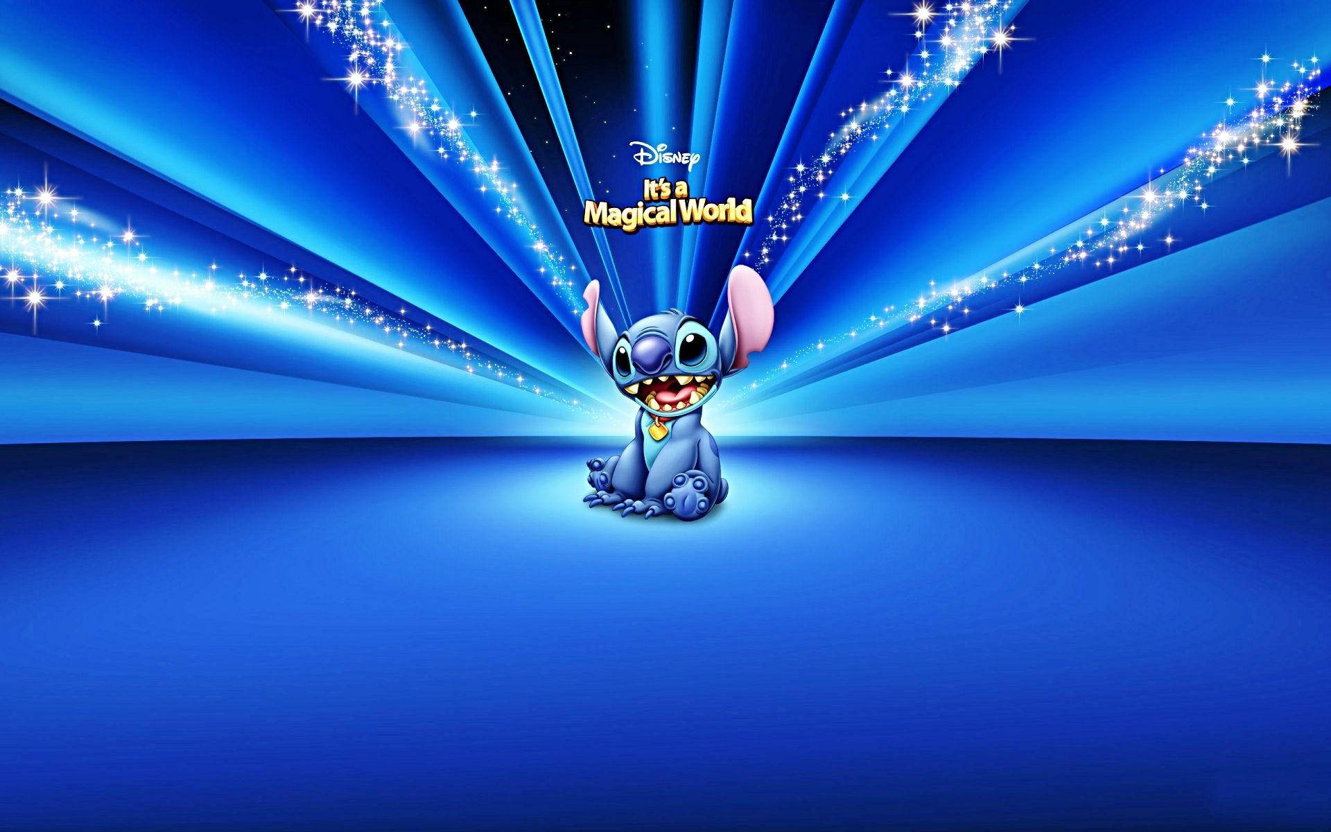 Stitch 3D Wallpaper