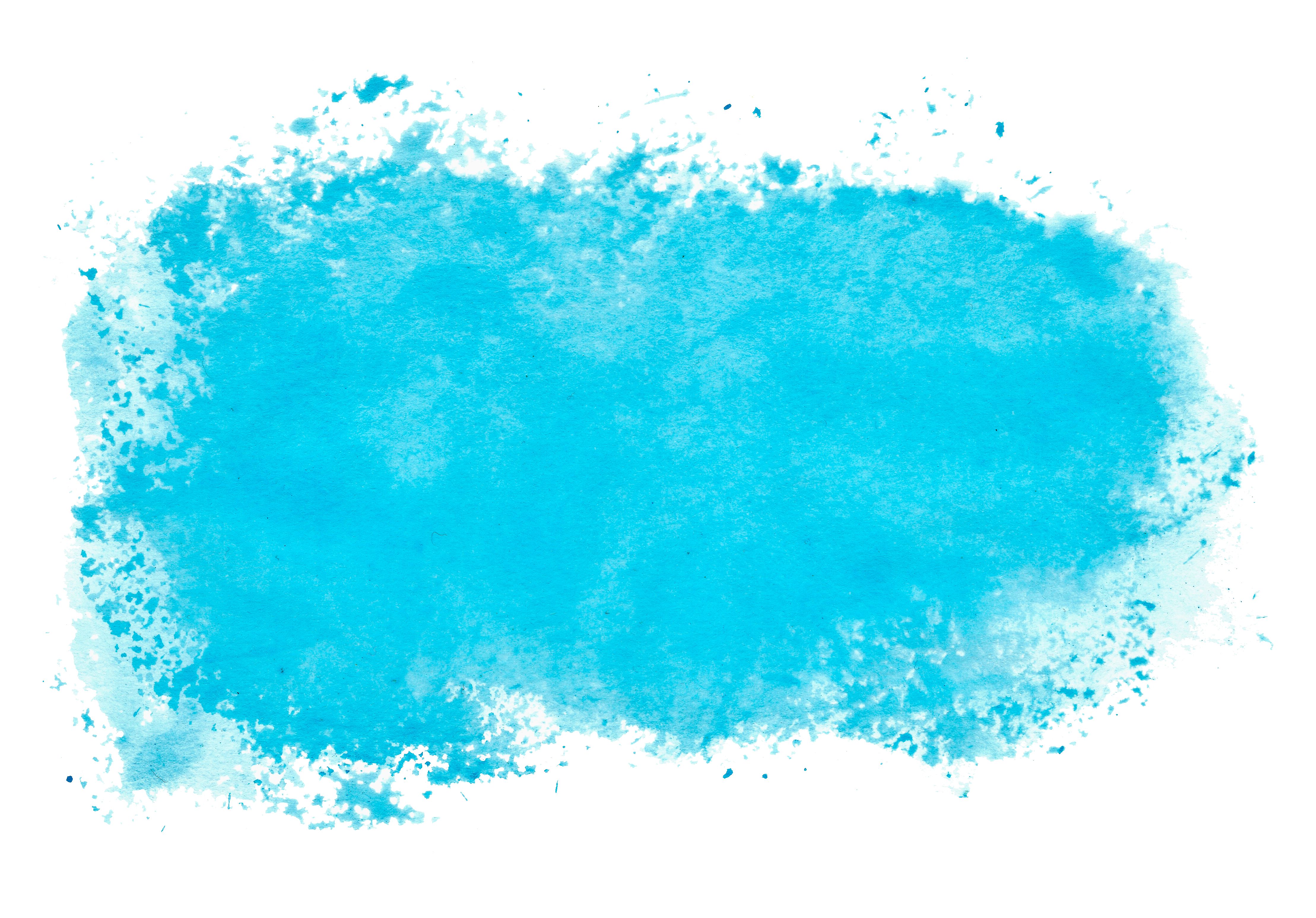 Light Blue Watercolor Splash